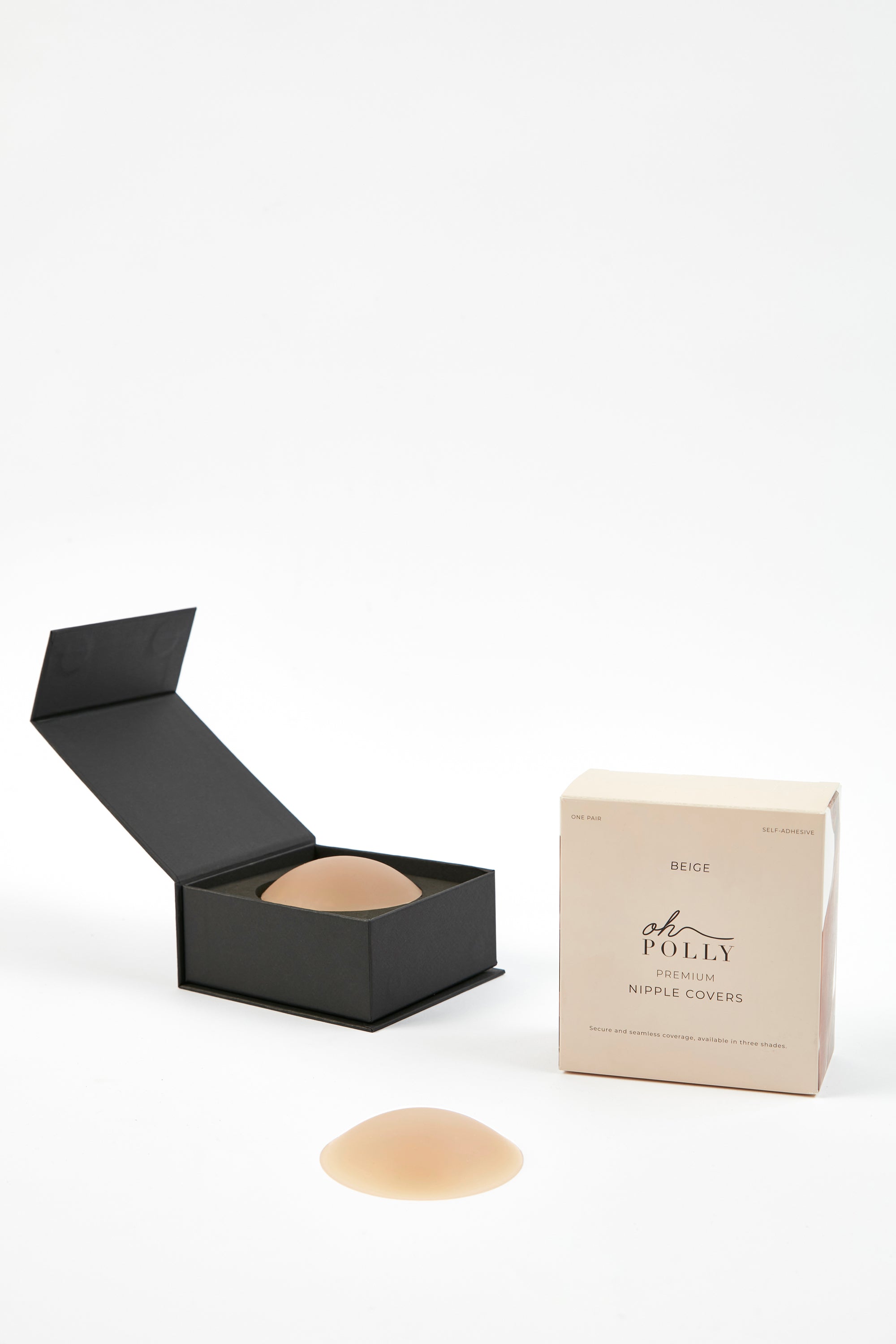 Reusable Silicone Nipple Covers in Beige、mySite、solidvoid