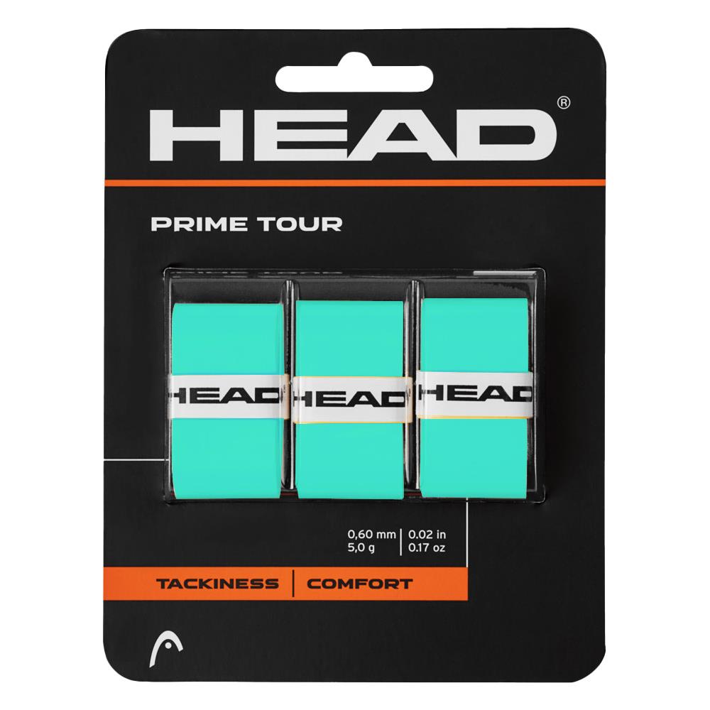 Head Prime Tour Overgrip - 3 Pack - Mint、mySite、neckold