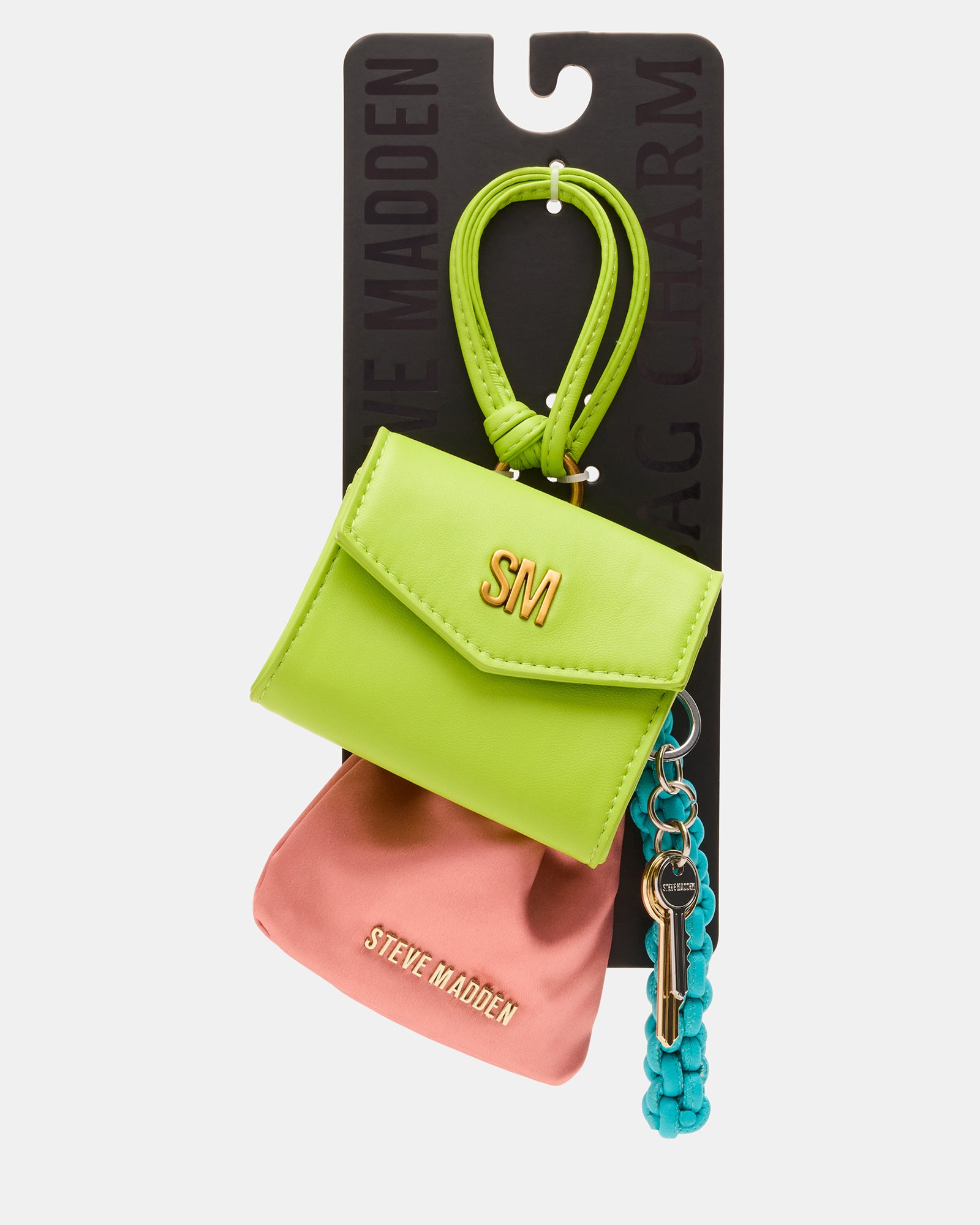 TRAVEL BAG CHARM GREEN MULTI、mySite、gtrtttuynbv