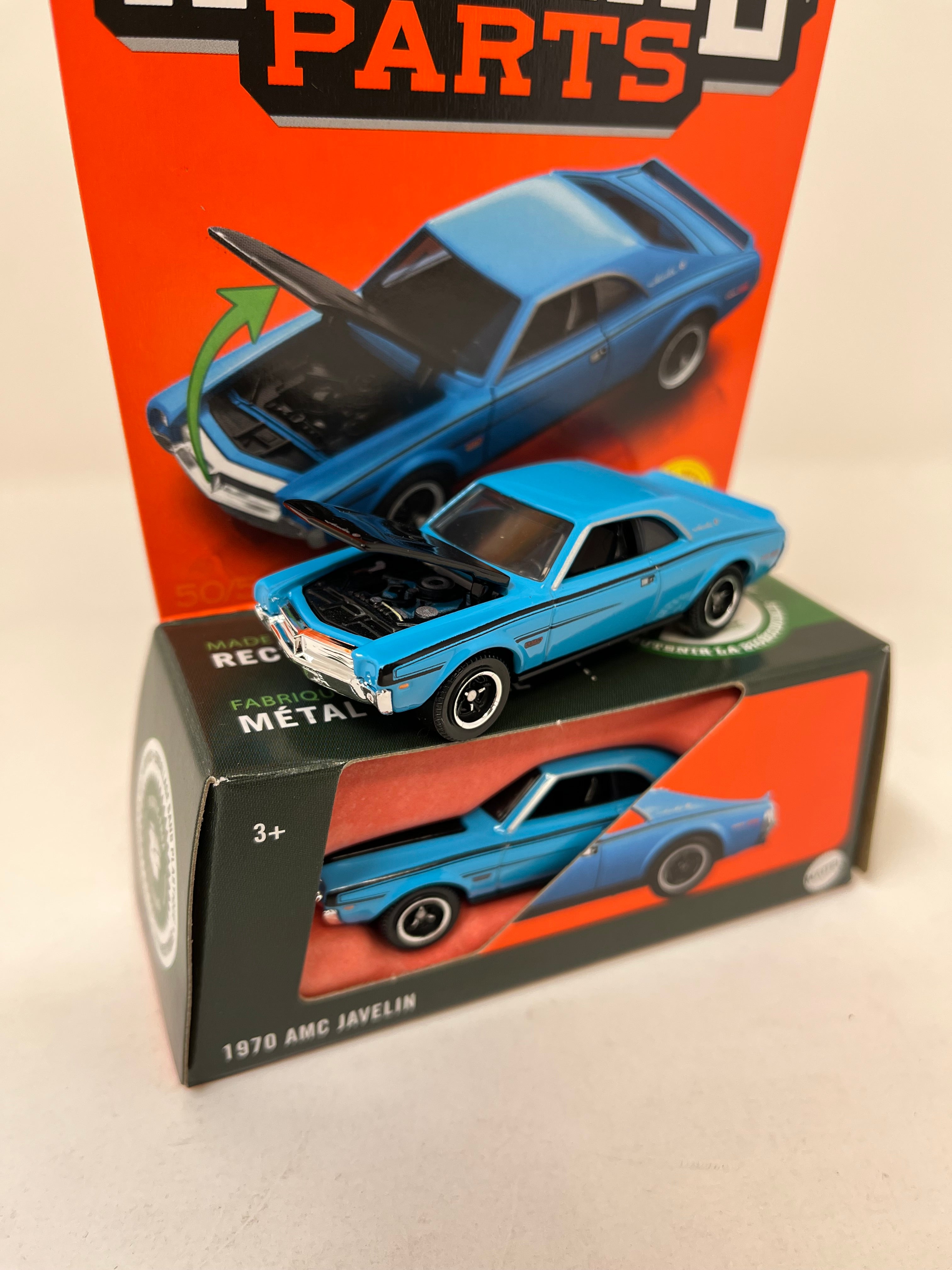 1970 AMC Javelin * Blue * 2024 Matchbox Moving Parts Case L、mySite、hgirdovlk