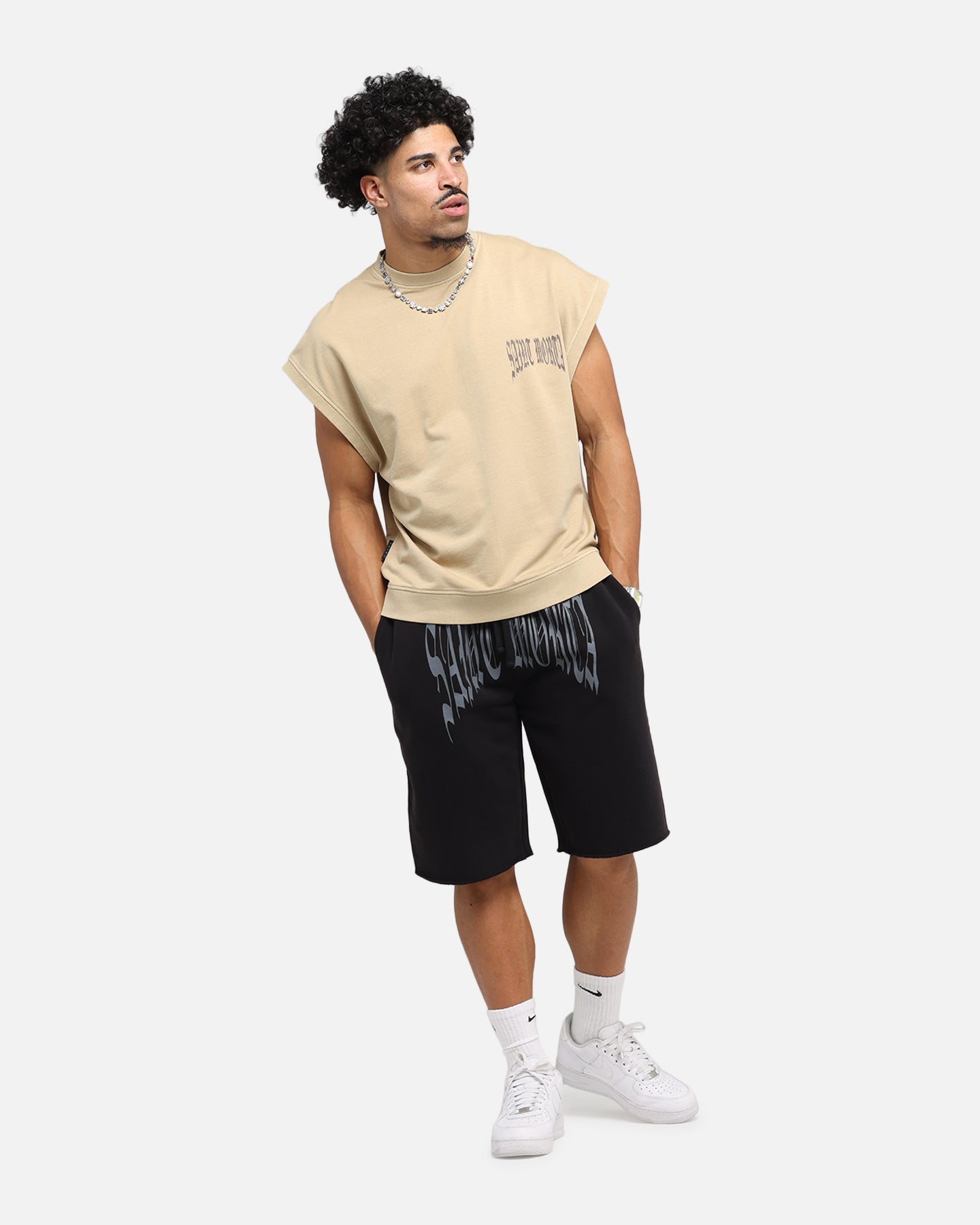 Saint Morta Vill Park Cut Off Sweater Pigment Stone、mySite、zt4zffjzw