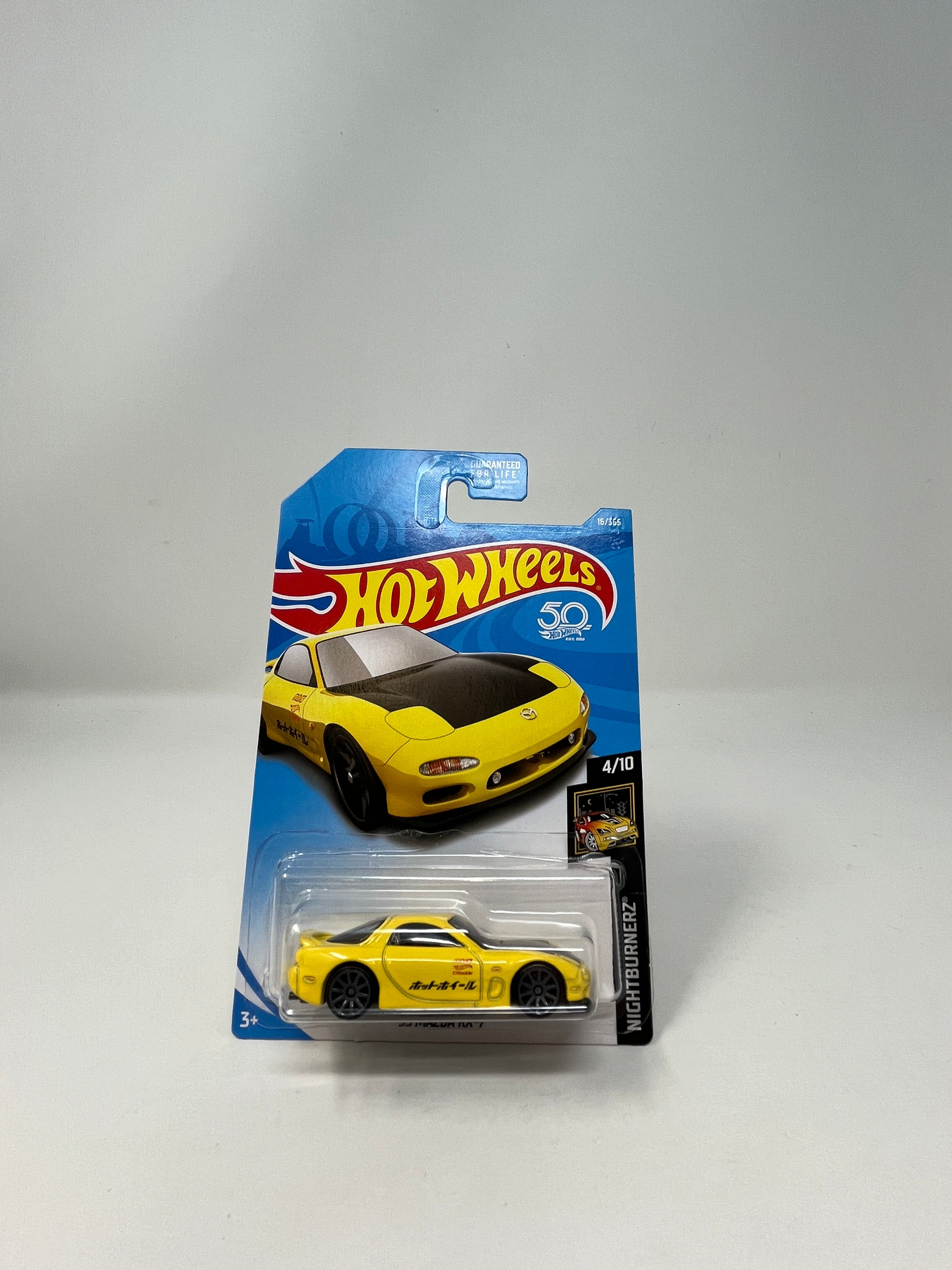 '95 Mazda RX-7 #16 * YELLOW * 2018 Hot Wheels、mySite、hgirdovlk