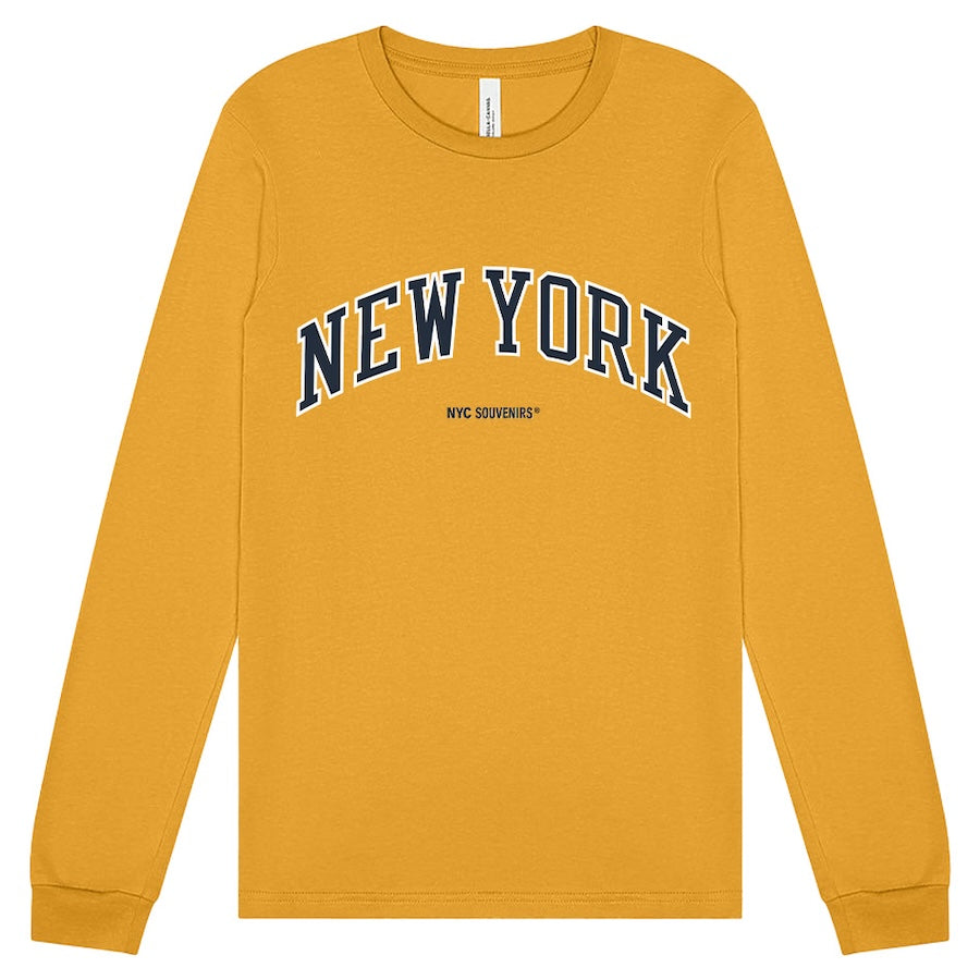 Souvenir Edit: NEW YORK Arch Block Long Sleeve、mySite、vikingsvslions