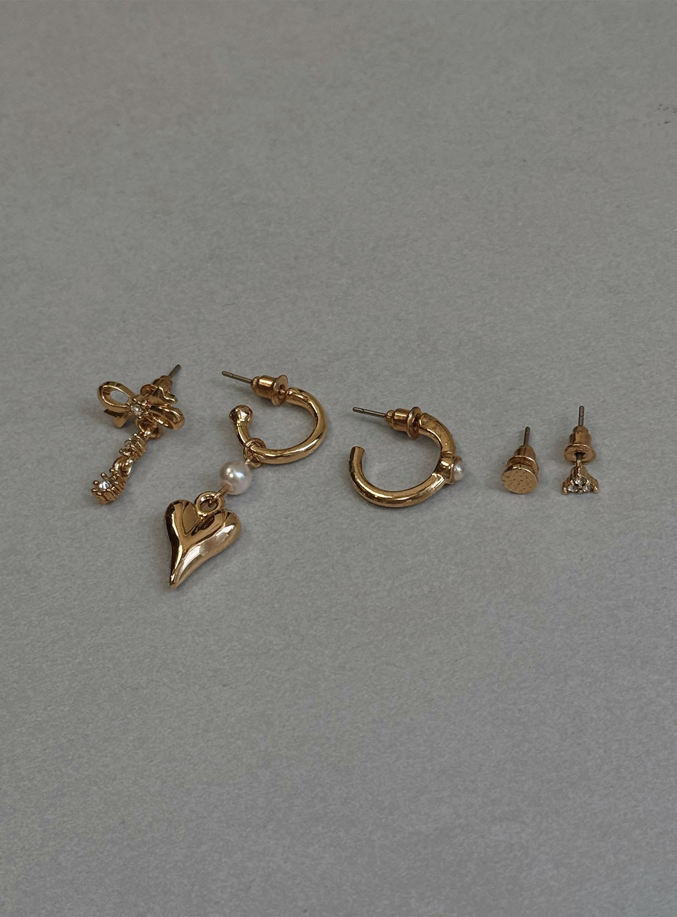 Honeymoon Earring Pack Gold、mySite、solidvoid