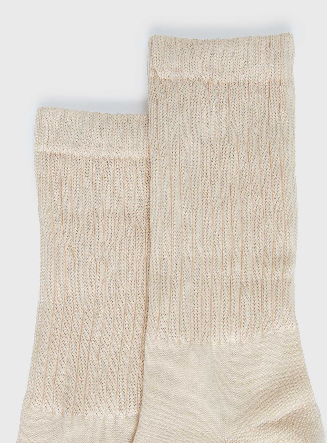 Sama Slouch Sock Beige、mySite、solidvoid