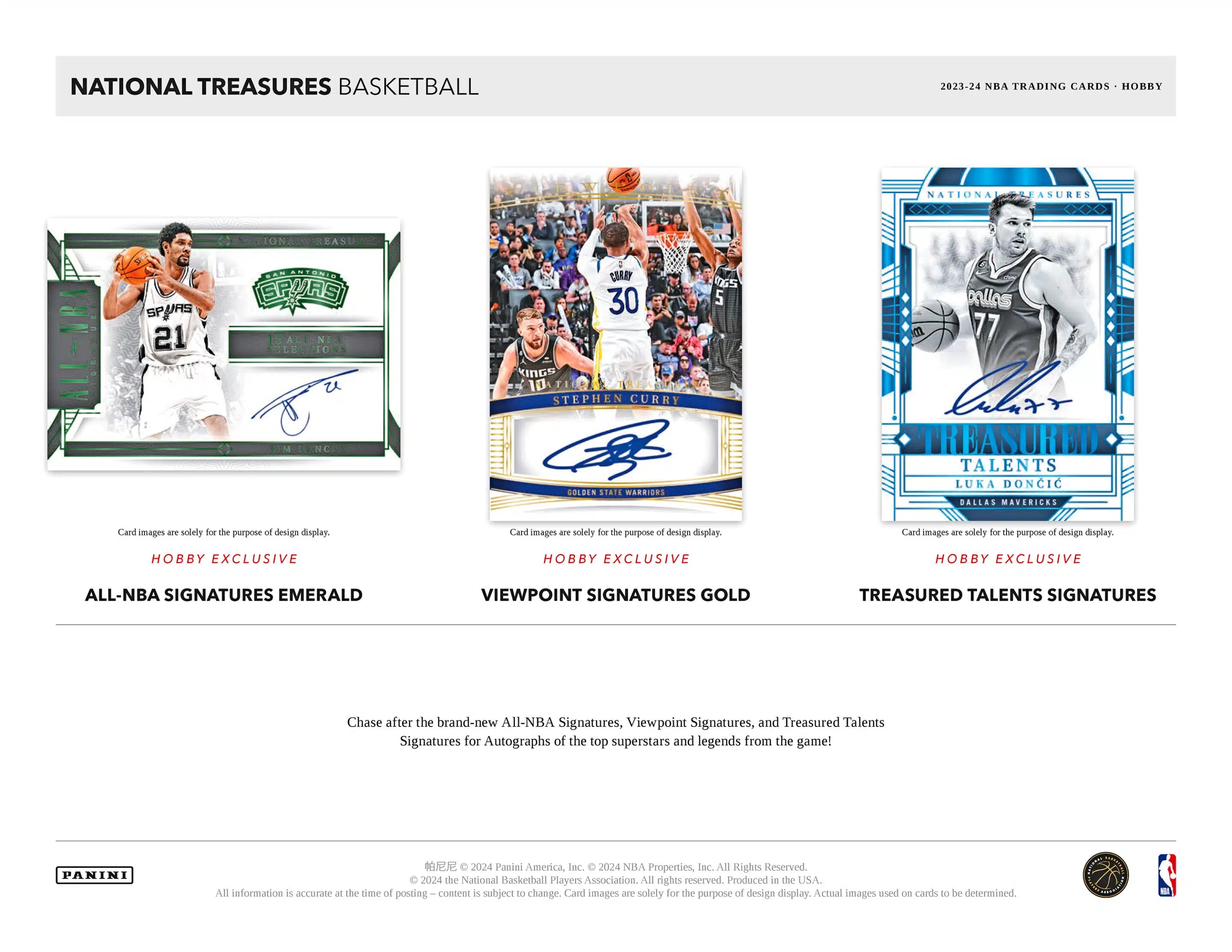 Panini National Treasures NBA Basketball 2023/24 - Hobby Box、mySite、waistdrama