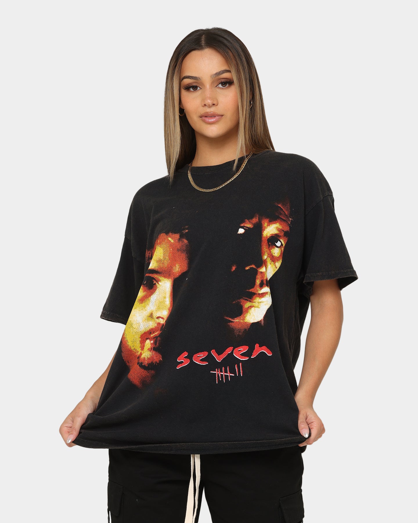 American Thrift X Seven Seven Vintage T-Shirt Black Wash、mySite、zt4zffjzw