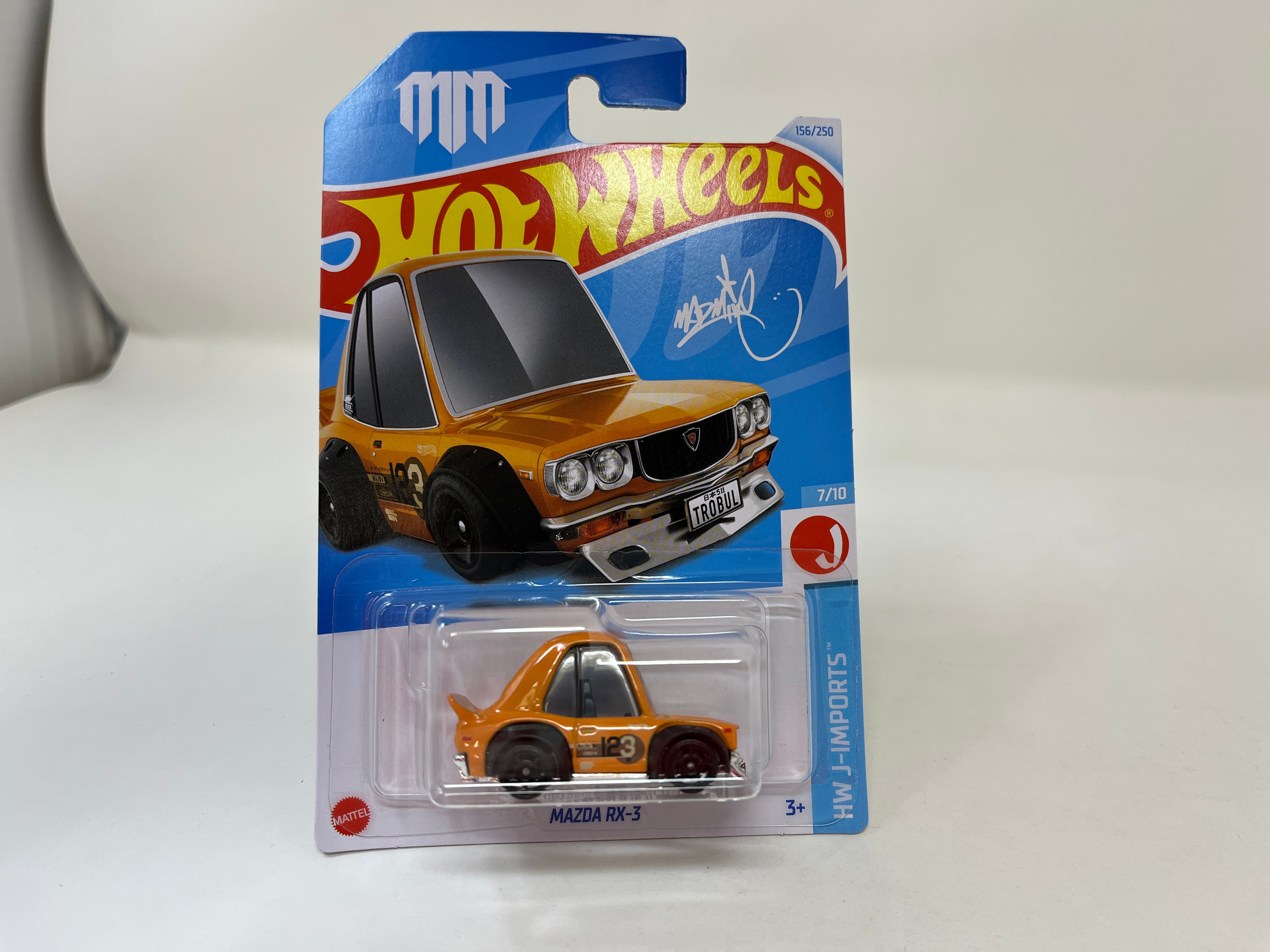 Mazda RX-3 #156 * Orange * 2024 Hot Wheels Case H、mySite、hgirdovlk