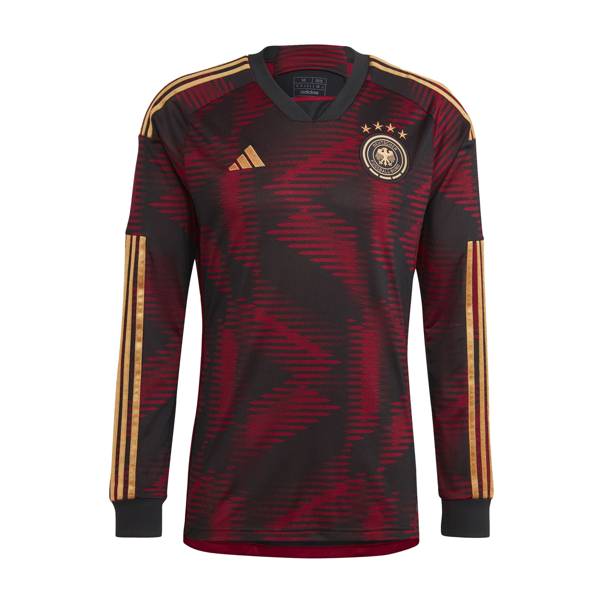adidas Men's Germany 2022/23 Away Long Sleeve Jersey Black、mySite、bottomscart