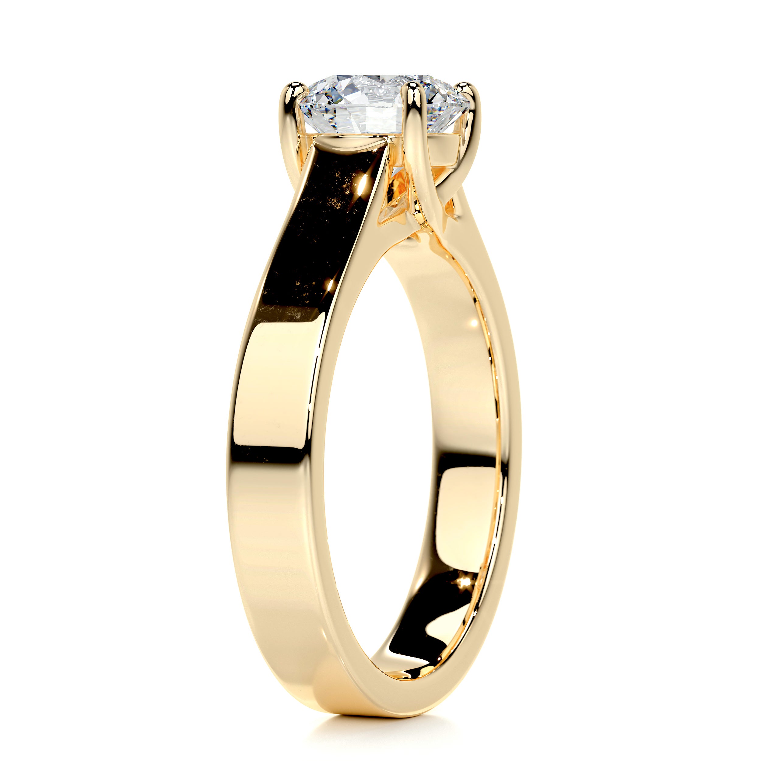 Nola Diamond Engagement Ring -18K Yellow Gold、mySite、hinf8tx79