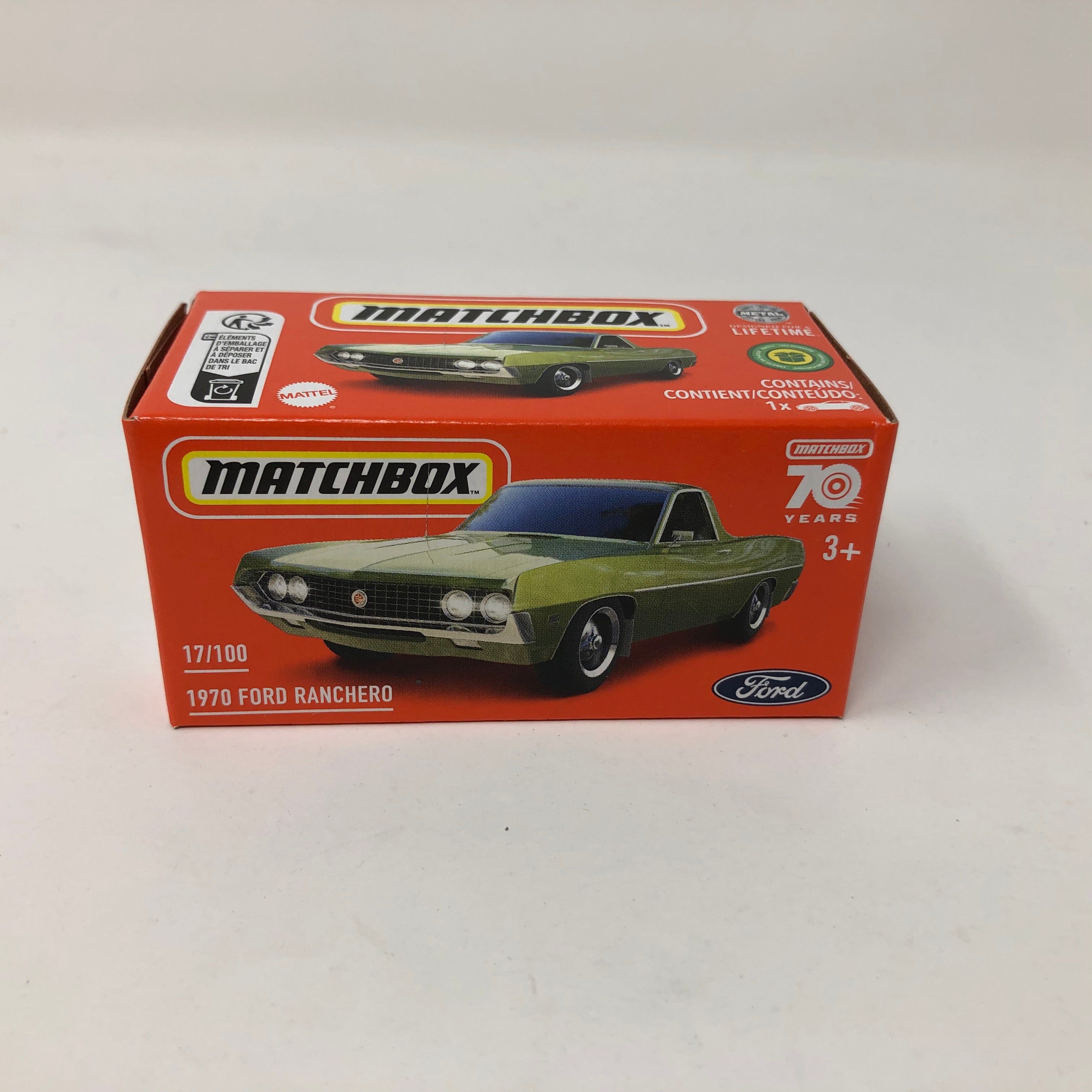 1970 Ford Ranchero #17 * 2023 Matchbox Power Grabs Series Case J、mySite、hgirdovlk