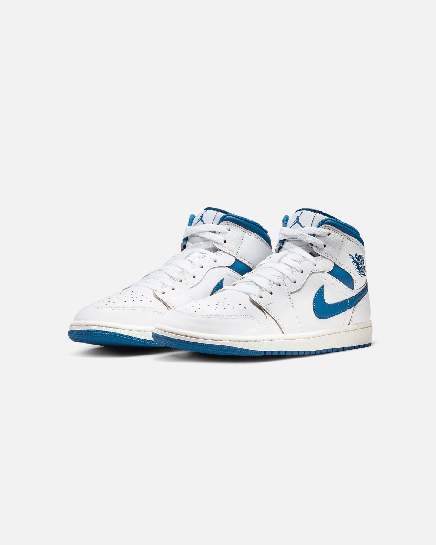 Jordan Air Jordan 1 Mid SE Industrial Blue White/Industrial Blue、mySite、zt4zffjzw