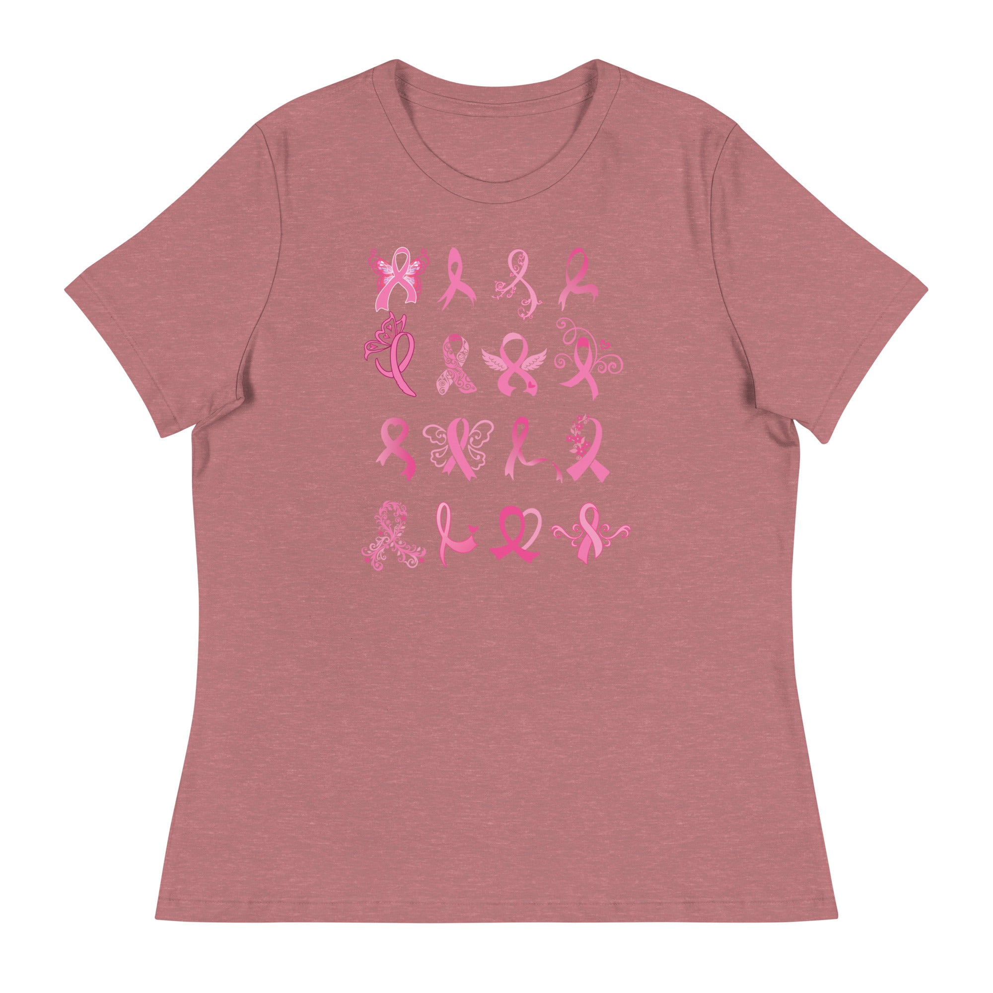 Rows of Ribbons Women's Relaxed T-Shirt、mySite、camillekostekn