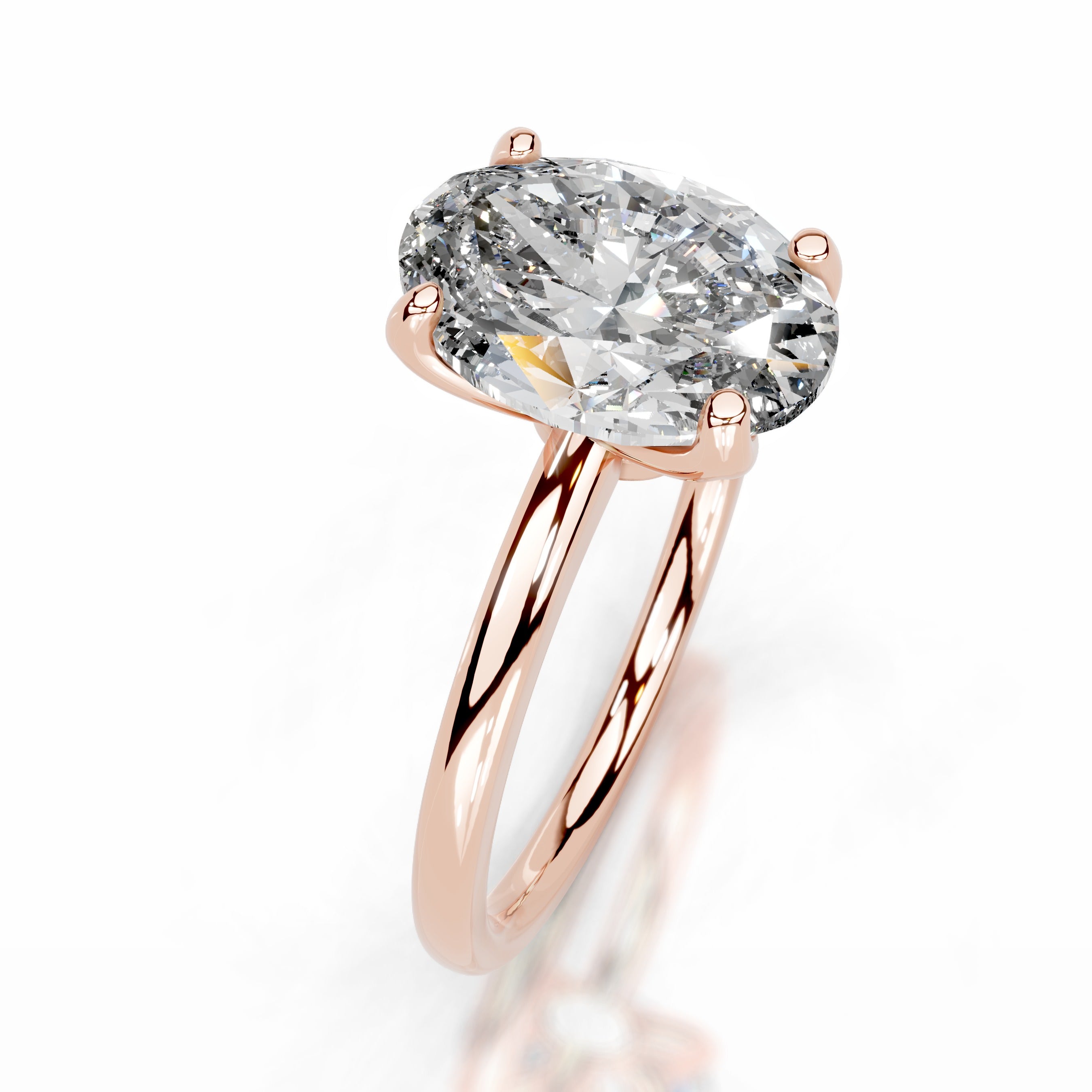 Phoenix Diamond Engagement Ring - 14K Rose Gold、mySite、hinf8tx79
