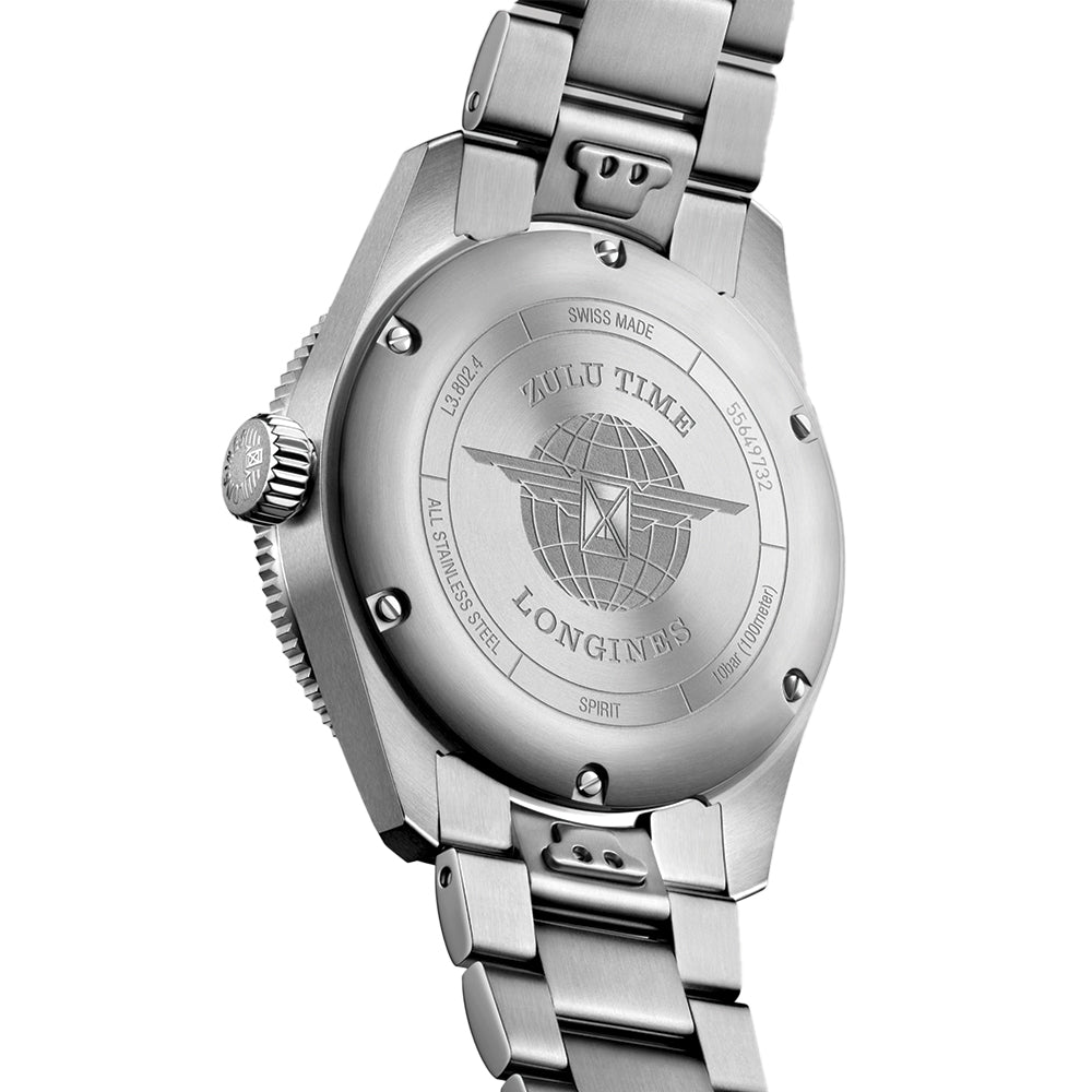  Spirit Zulu Time Blue Ceramic Bezel 39mm - Black on Bracelet