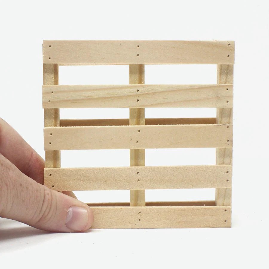 Mini Materials Mini Pine Pallet Coasters 5-Pack、mySite、hgirdovlk