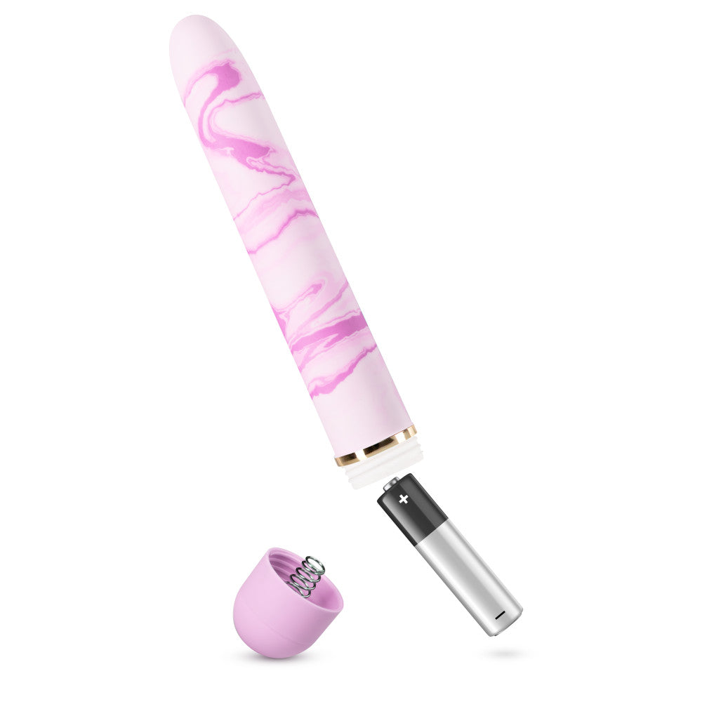 The Collection By Blush® | Strawberry Fields Pink 7-Inch Vibrator、mySite、bottomscart