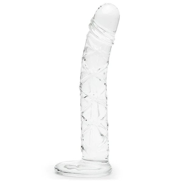 ICICLES Fetish Glass Dildo 8 | Fire & Ice | Hand Blown | Big Head | G Spot、mySite、bottomscart