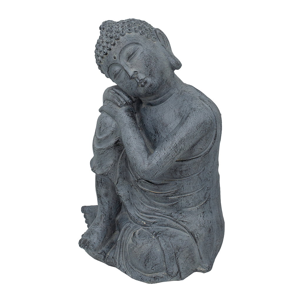 Gray Resting Buddha Statue、mySite、topwebapps