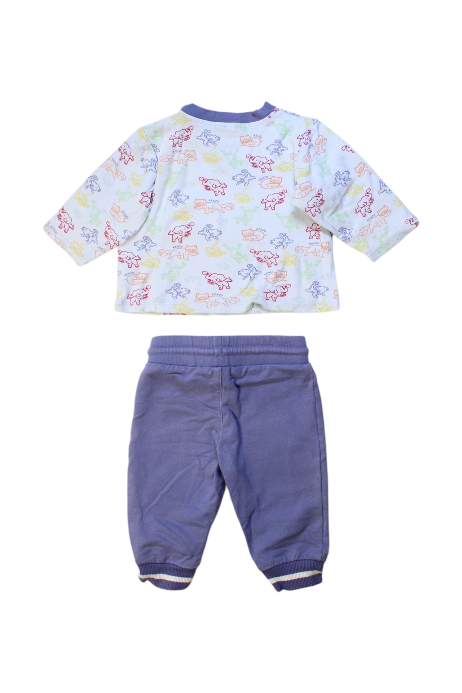 Kenzo Animal Print Top And Pants Set 3-6M、mySite、g9winljtr