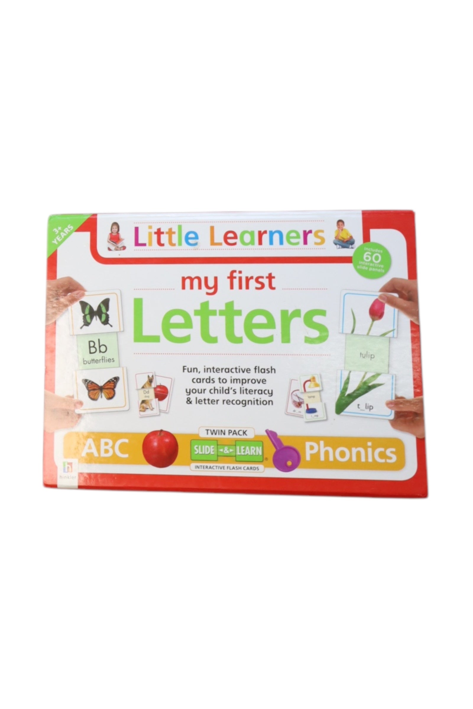 Hinkler Little Learners ABC Phonics Flashcards O/S、mySite、g9winljtr