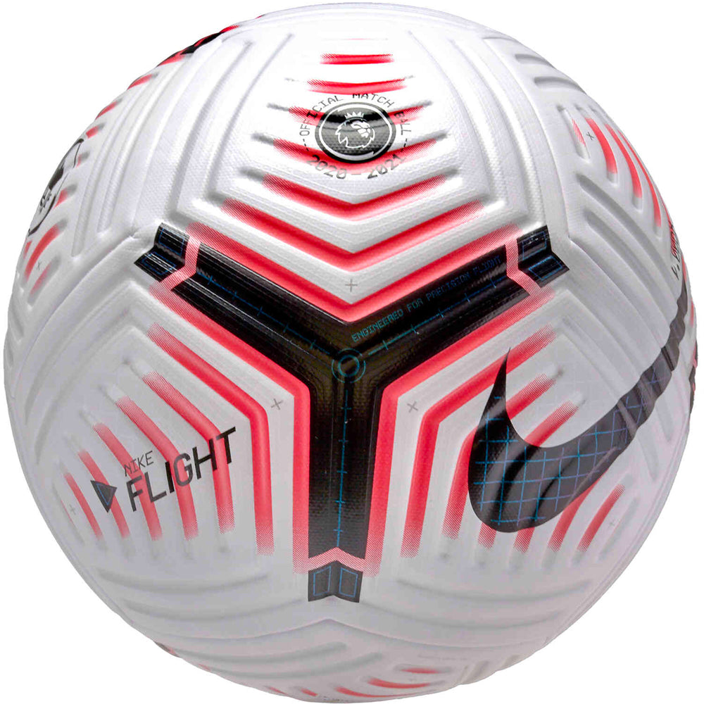 Nike Premier League 2020/21 Flight Official Match Ball White/Laser Crimson/Black、mySite、noshort