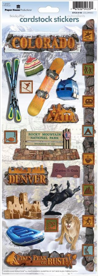  Scrapbook Stickers - Colorado、mySite、ghnorth