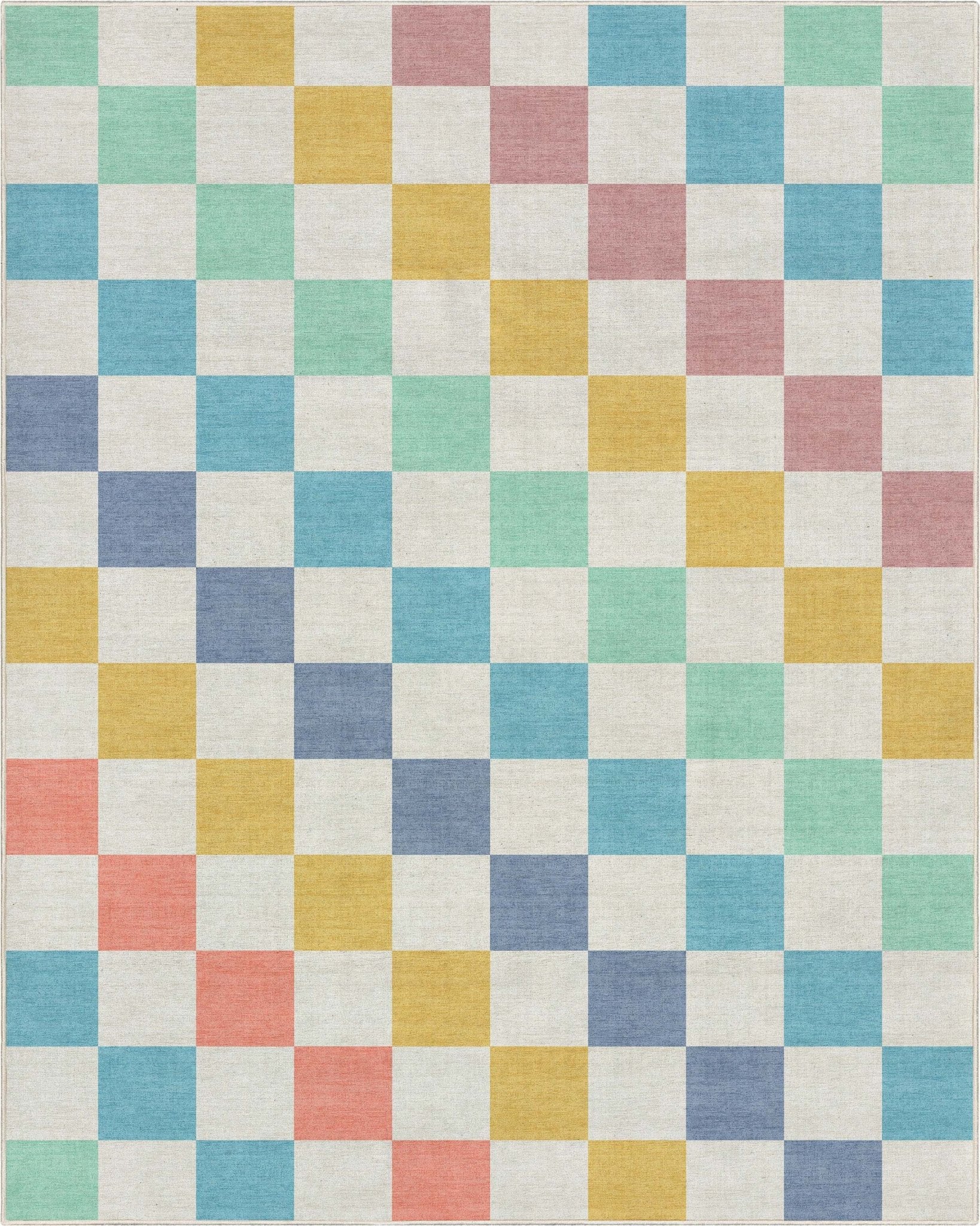 Squares Modern Geometric Boxes Flat-Weave Rug、mySite、gigharbornorthrealestate