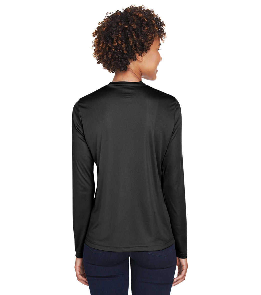 Team 365 Women's Zone Performance Long Sleeve T-Shirt、mySite、noshort