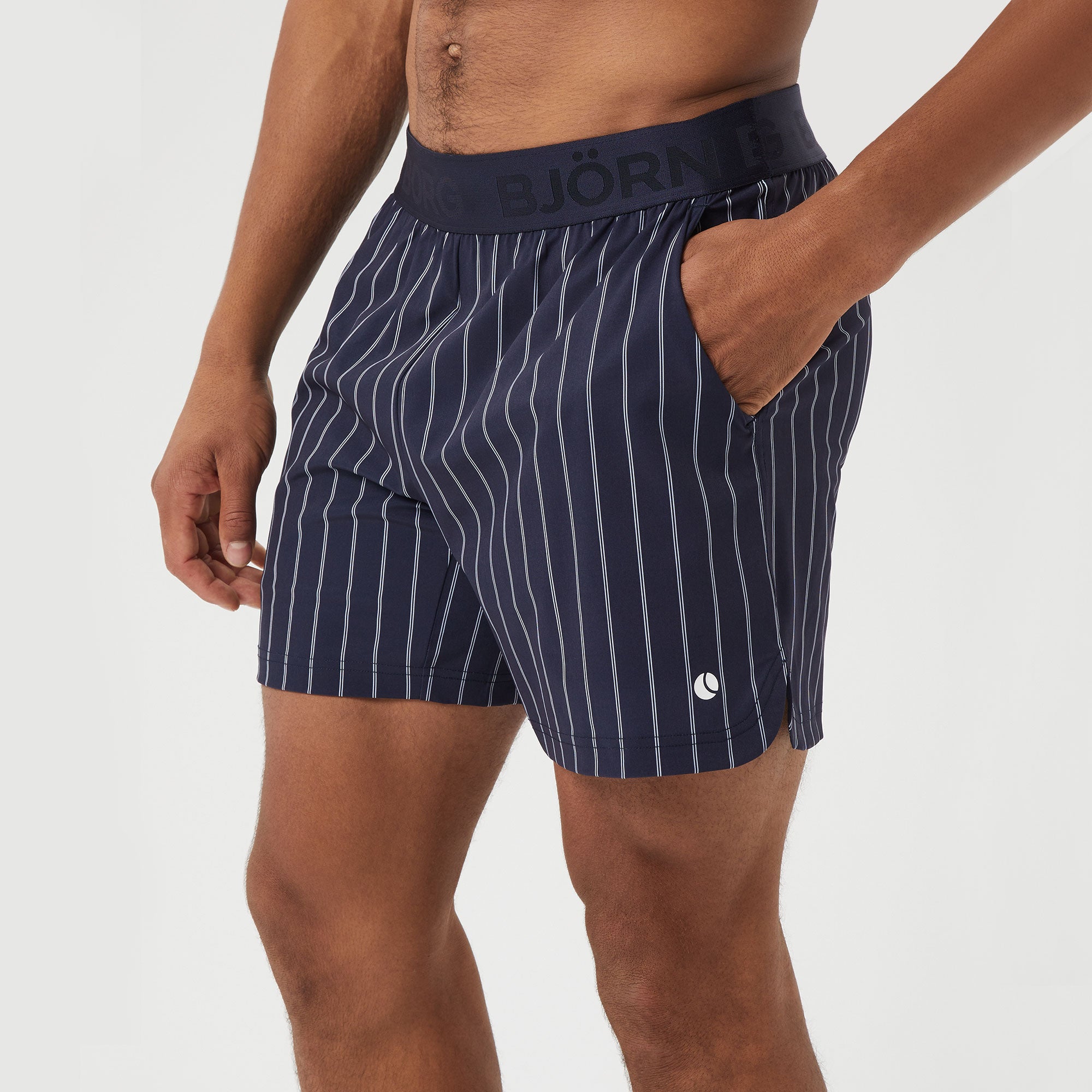 Bj枚rn Borg Ace Men's Stripe Short Tennis Shorts