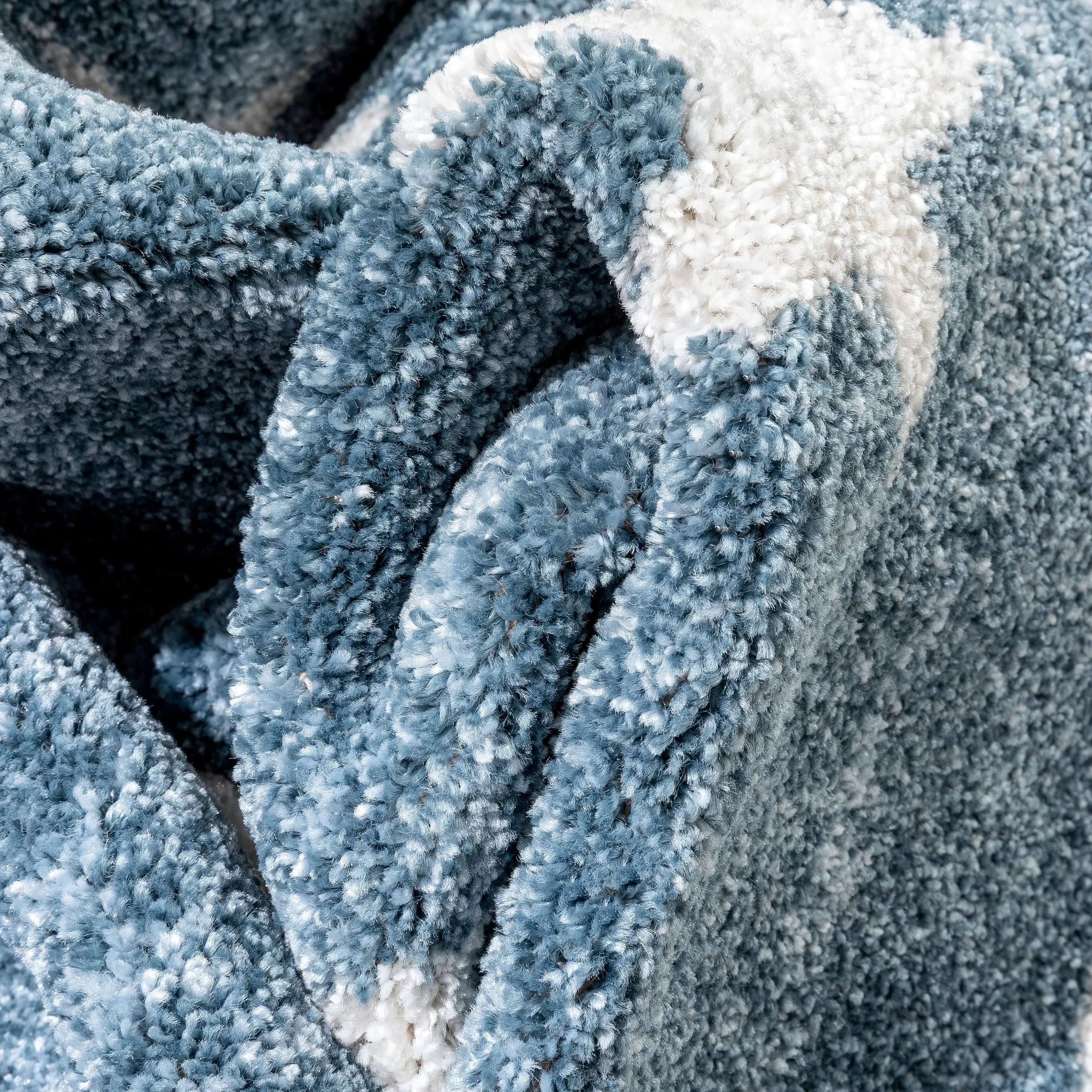 Stars Modern Geometric Blue Kids Rug、mySite、gigharbornorthrealestate