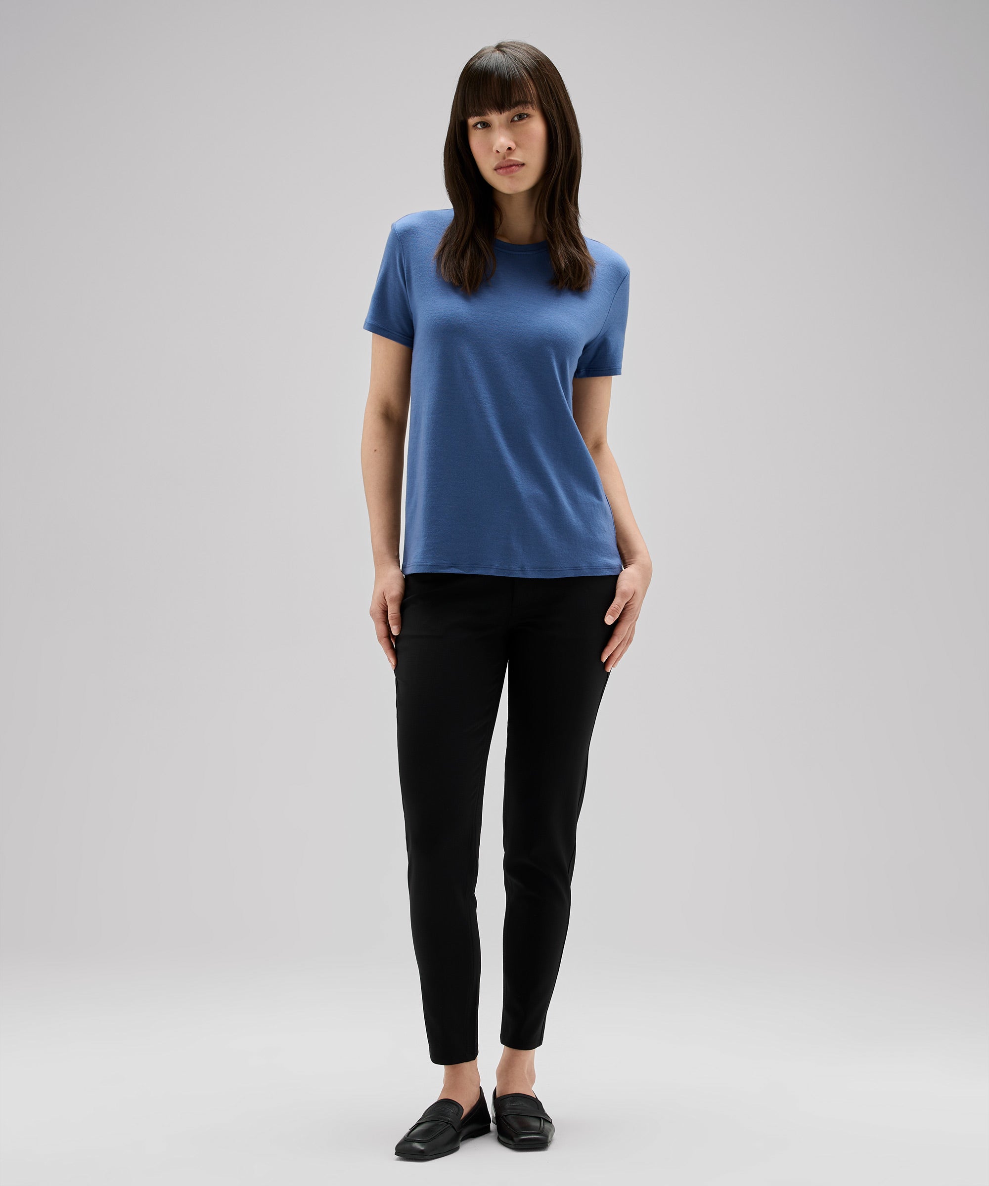 Women's Merino Crew Neck T-Shirt、mySite、noshort