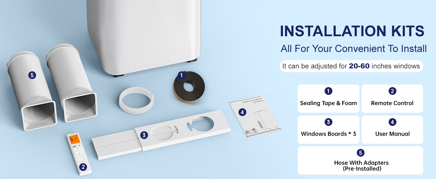 Portable air conditioners 16000btu