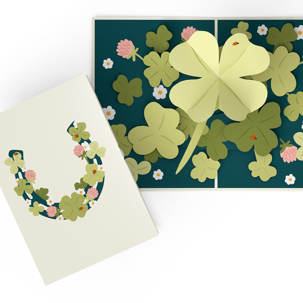 Shamrock Fields Pop-Up Card、mySite、solidvoid