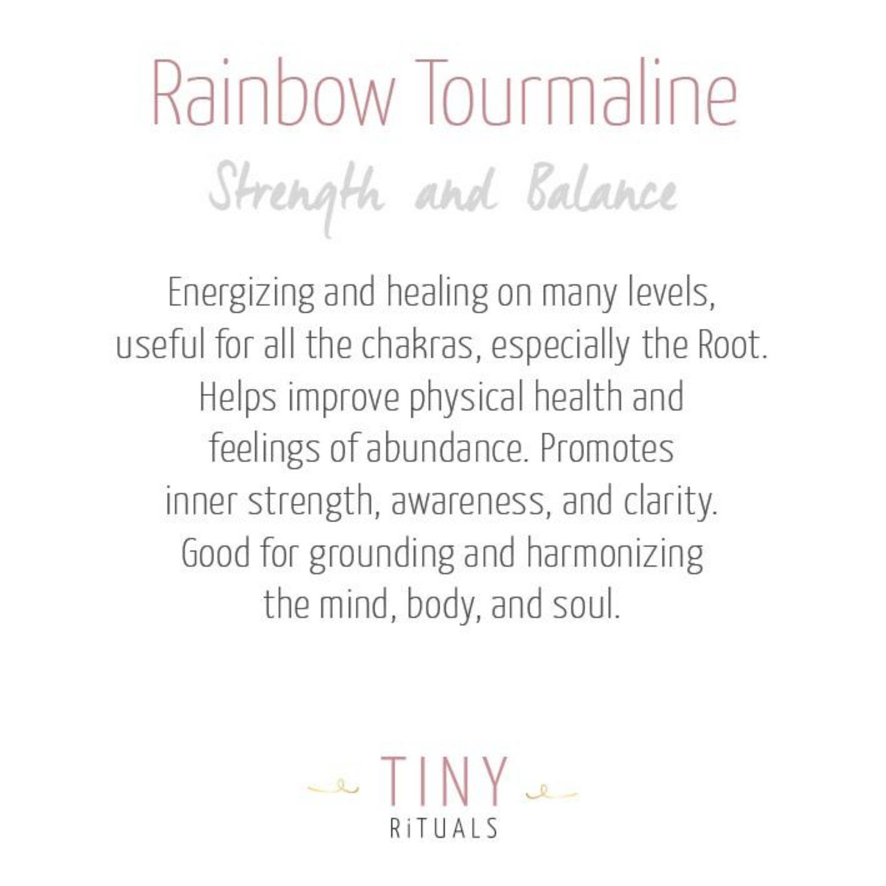 Rainbow Tourmaline Energy Anklet、mySite、hinf8tx79