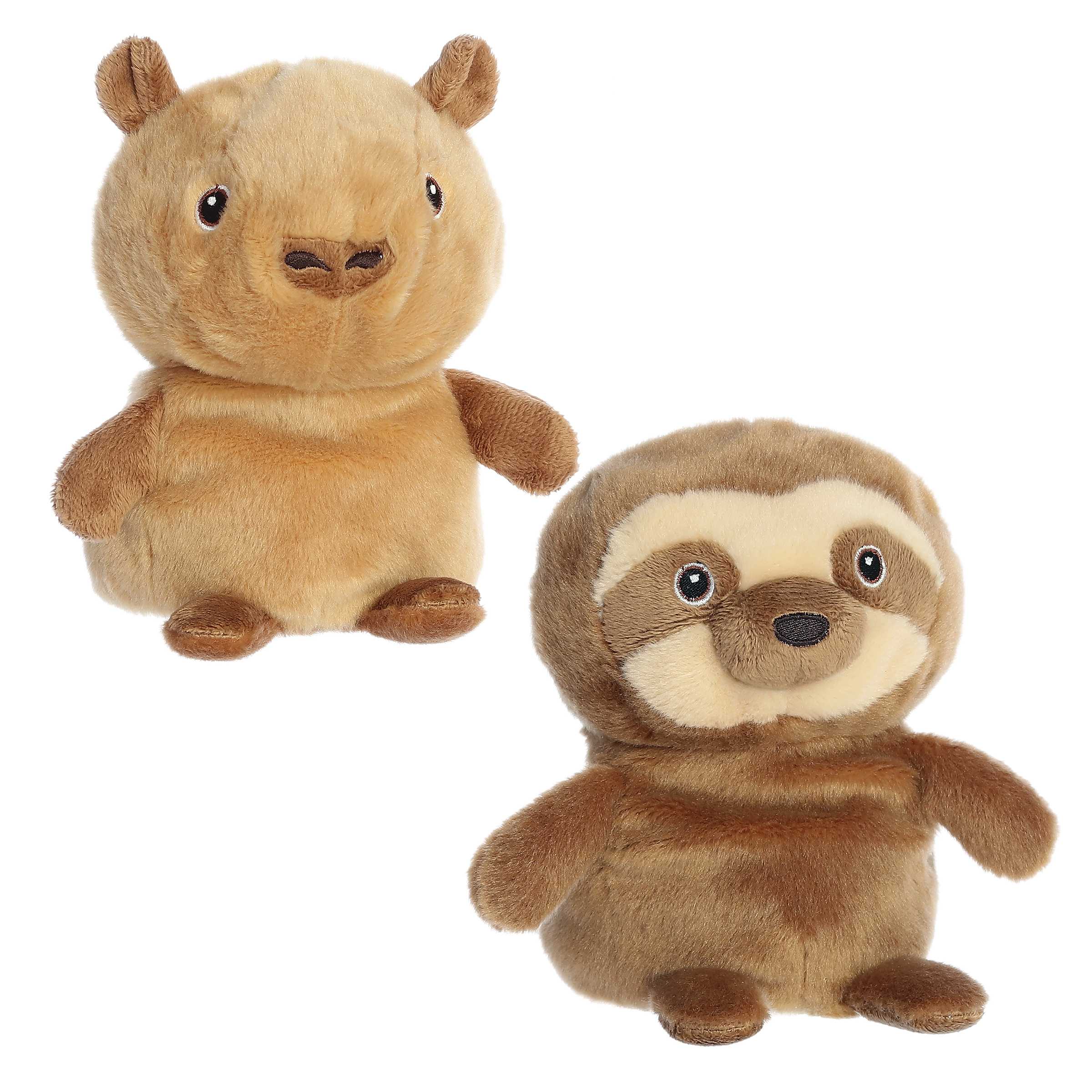 Aurora® - Eco Nation™ - Reversible Eco Pairs - 6.6 Capybara and Sloth、mySite、g9winljtr