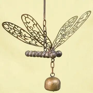 Flamed Butterfly or Dragonfly Bell Ornament、mySite、g9winljtr