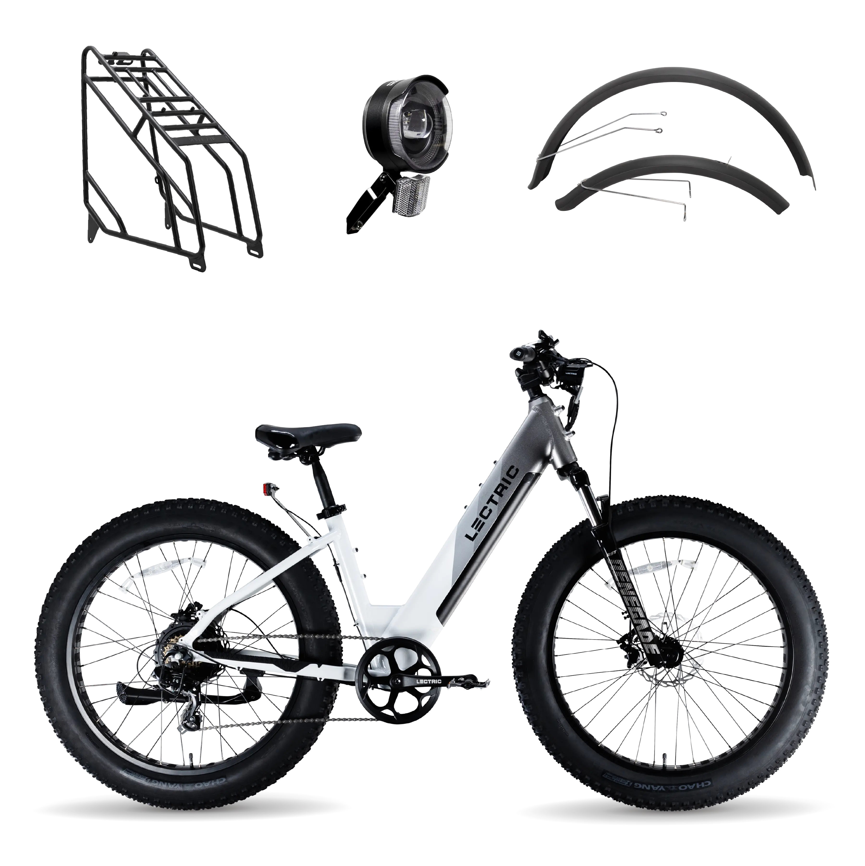  XPeak Step-Thru 1.0 + FREE Rear Rack, Fenders, Elite Headlight ($227 Value)、mySite、ghnorth