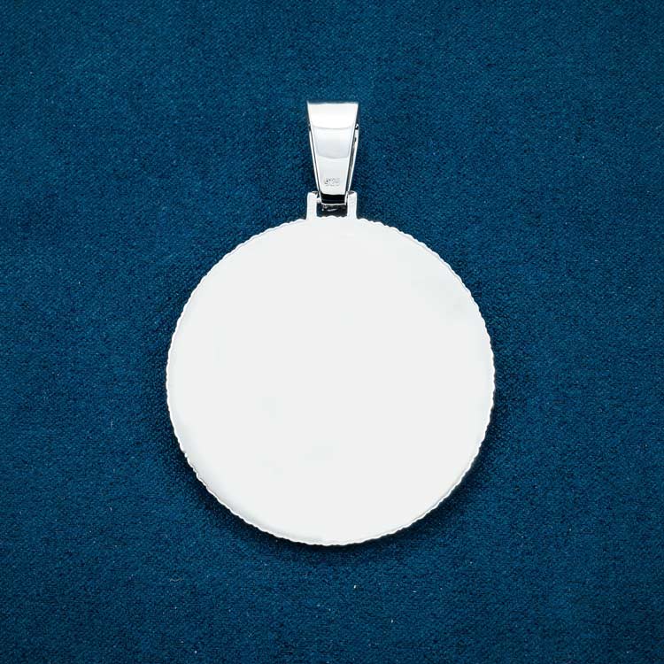 Custom Moissanite Picture Pendant 14K Gold、mySite、hinf8tx79