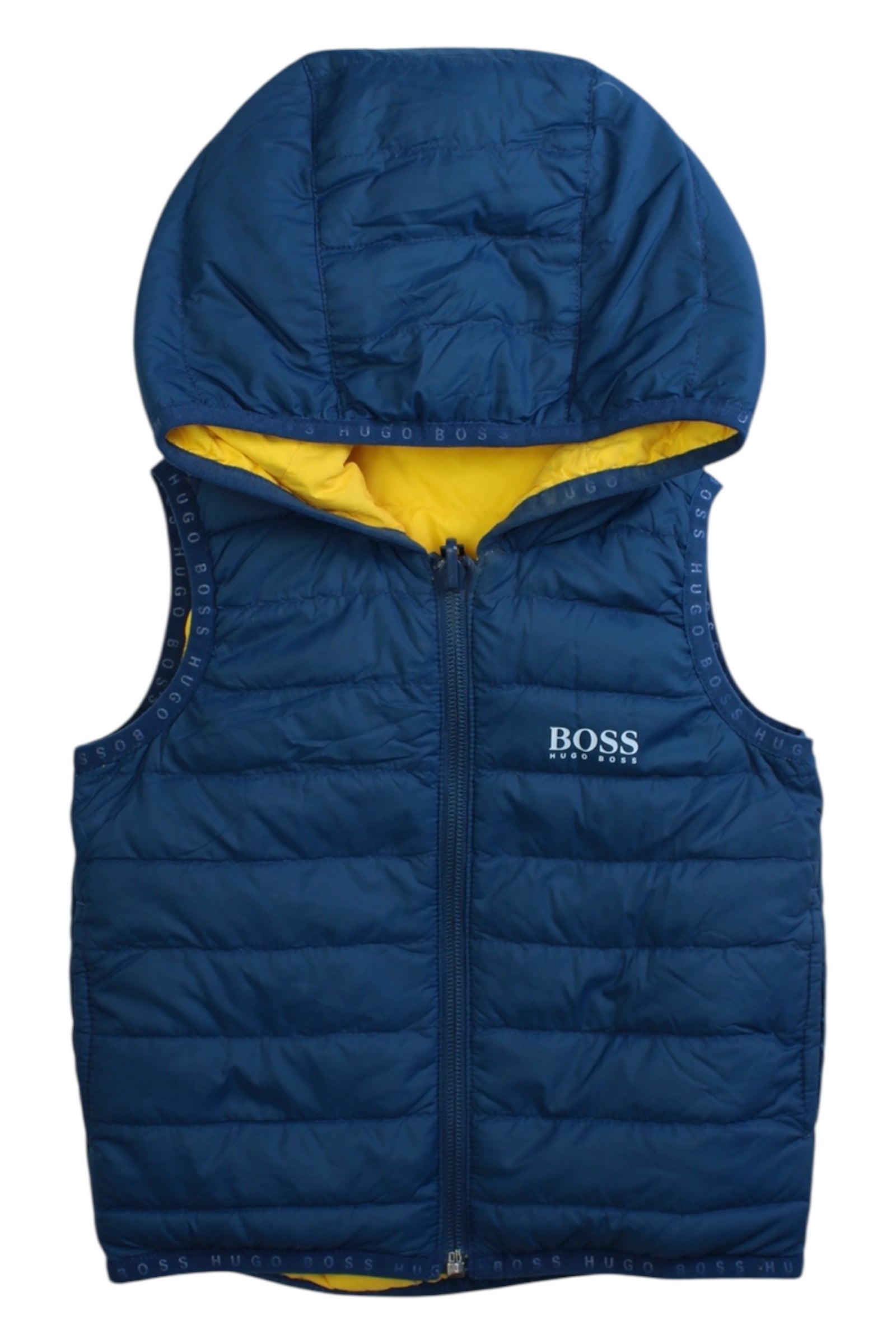 Boss Hooded Quilted Vest 12-18M、mySite、g9winljtr