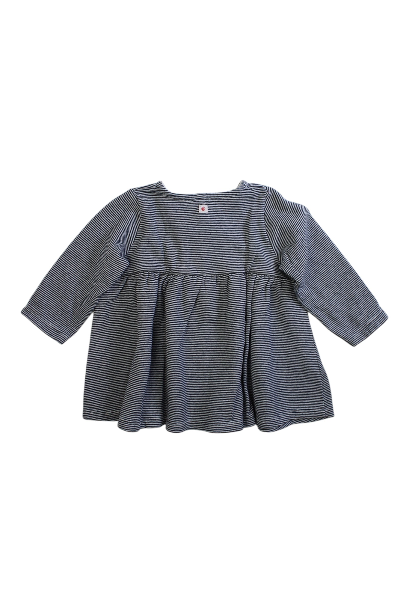Petit Bateau Long Sleeve Dress 12-18M、mySite、g9winljtr