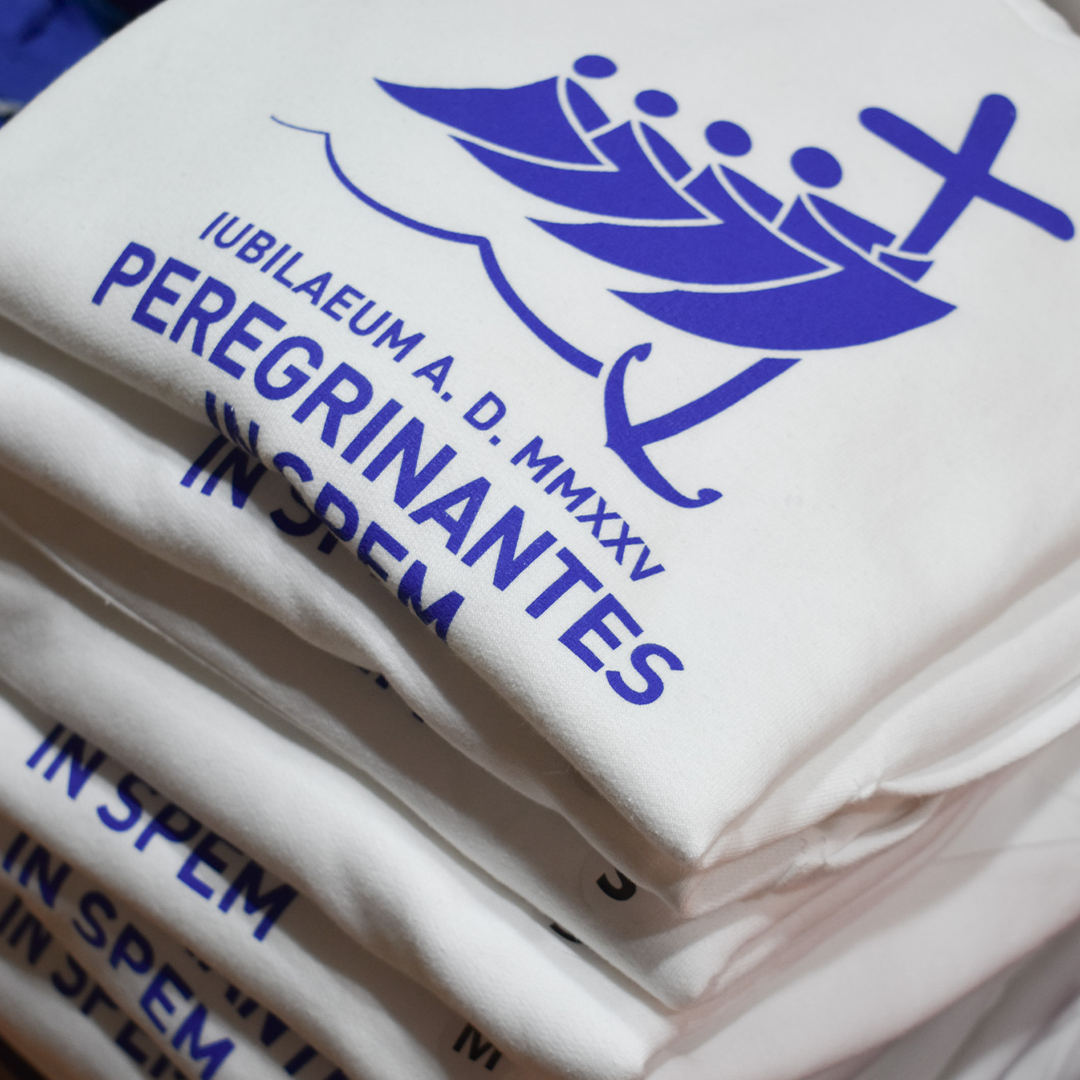 FELPA GRUPPI CON STAMPA COLORATA GIUBILEO 2025、mySite、topwebapps