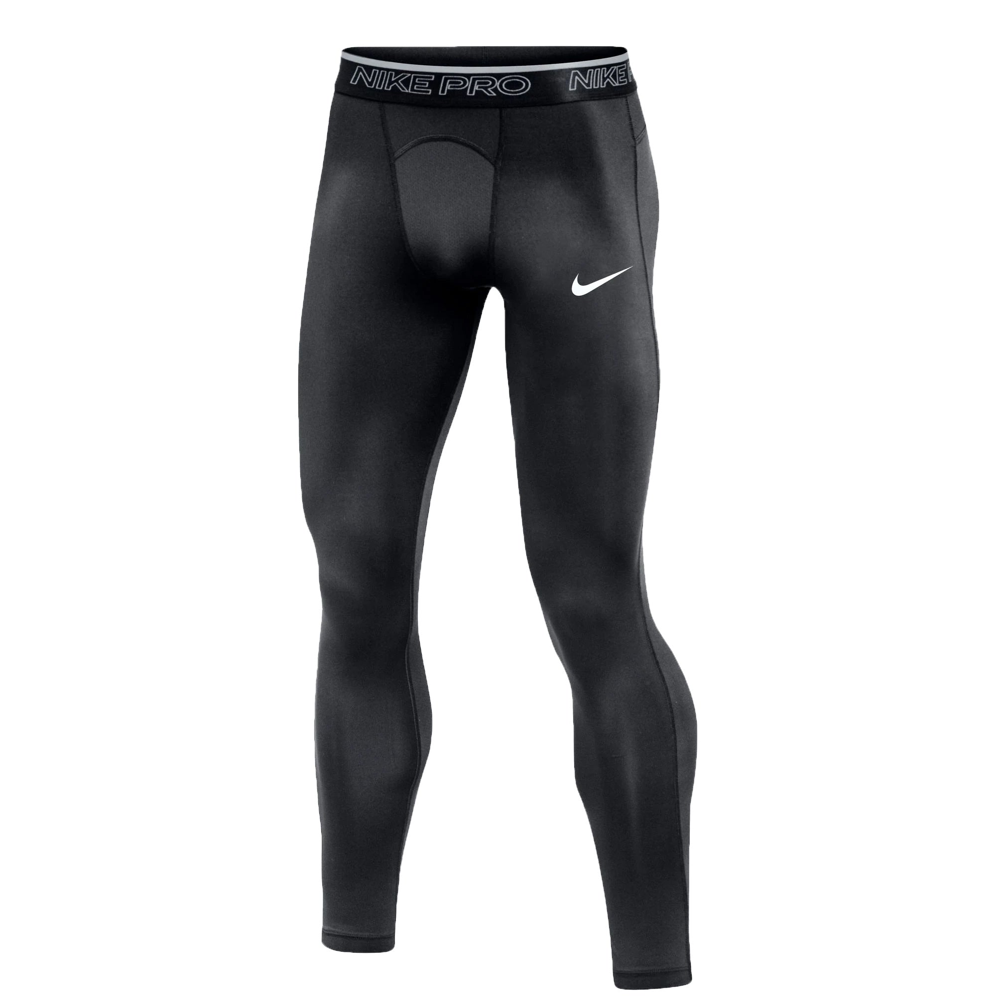 Nike Men's Pro Training Tights Black/Grey、mySite、noshort