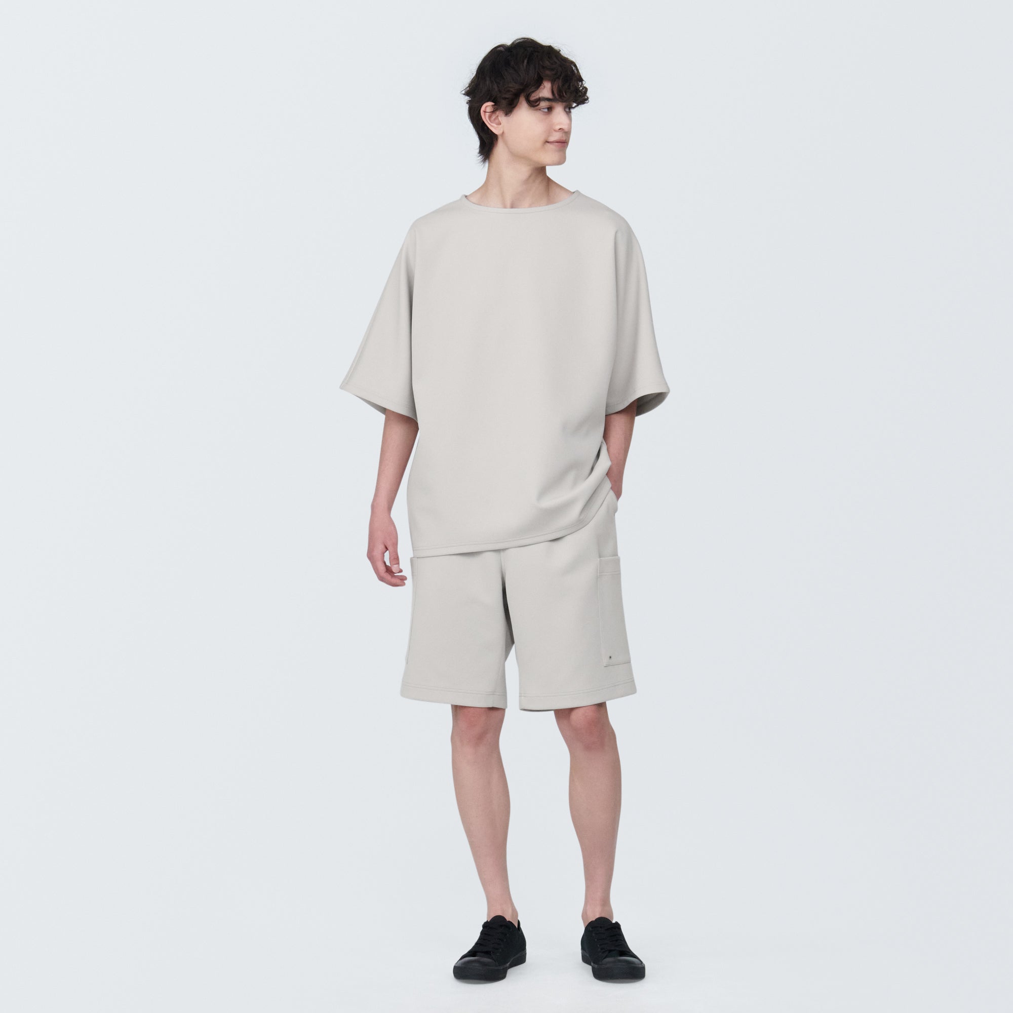  Labo Unisex Water Repellent Double Knitted Short Sleeve Pullover、mySite、sugarbowlscore
