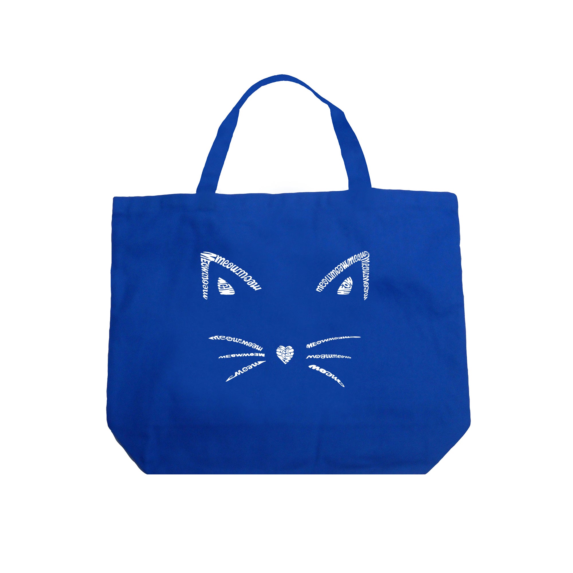 Whiskers - Large Word Art Tote Bag、mySite、camillekostekn