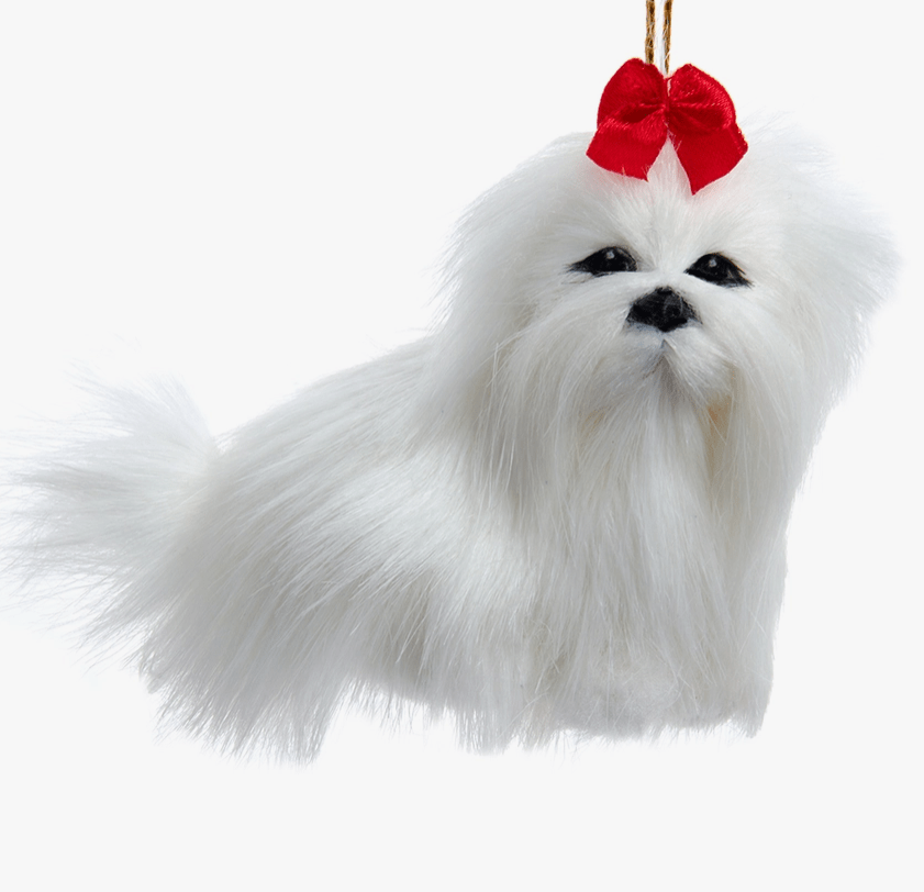 Fluffy Dog Ornaments-Realistic Pups for Christmas Decoration、mySite、g9winljtr