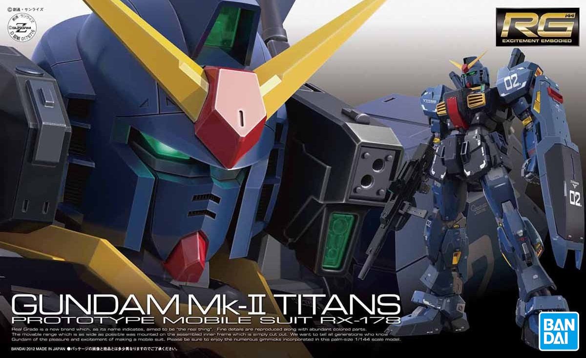 Mobile Suit Gundam RG RX-178 MK-II Titans、mySite、hgirdovlk