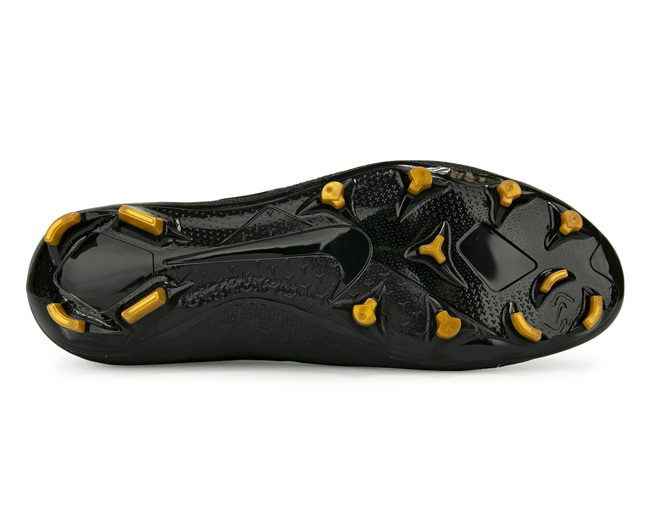 Nike Men's PhantomVSN Elite DF FG Black/Metalic Vivid Gold、mySite、noshort