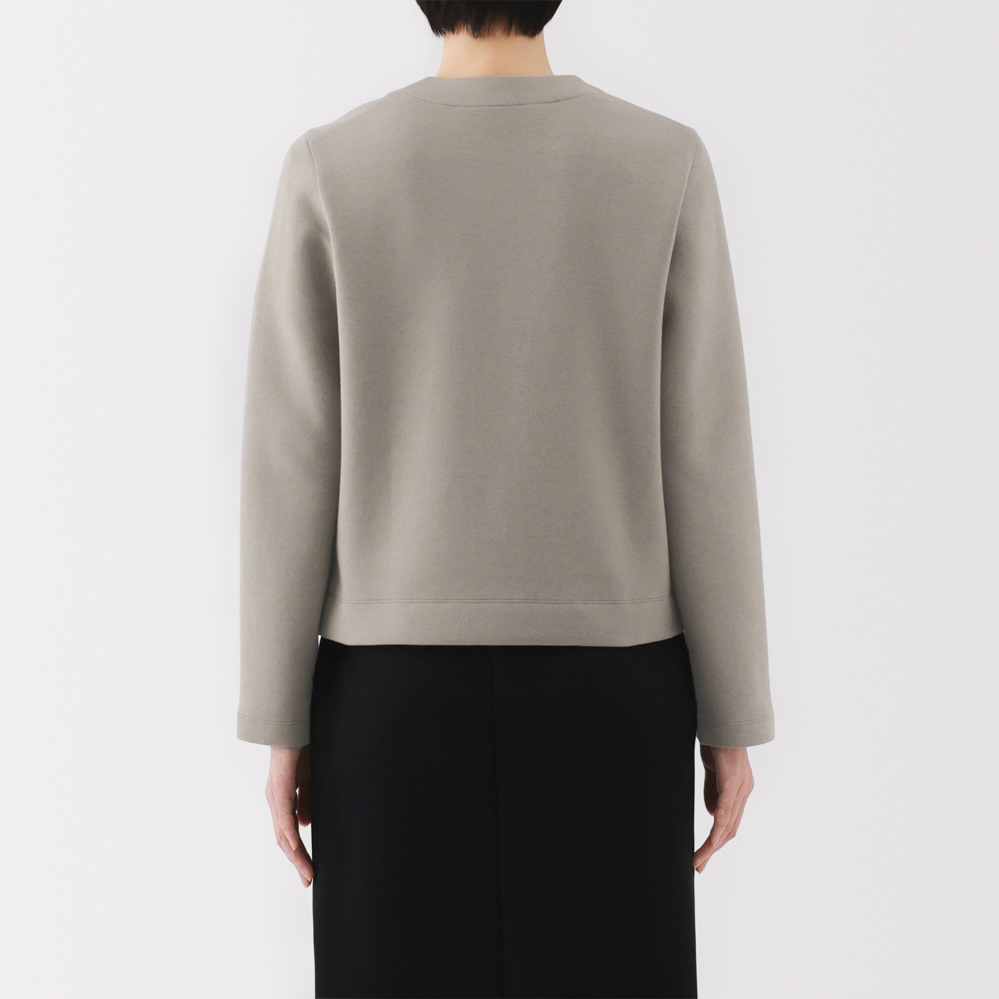  Women's Double Knitted Sweatshirt Cardigan、mySite、sugarbowlscore