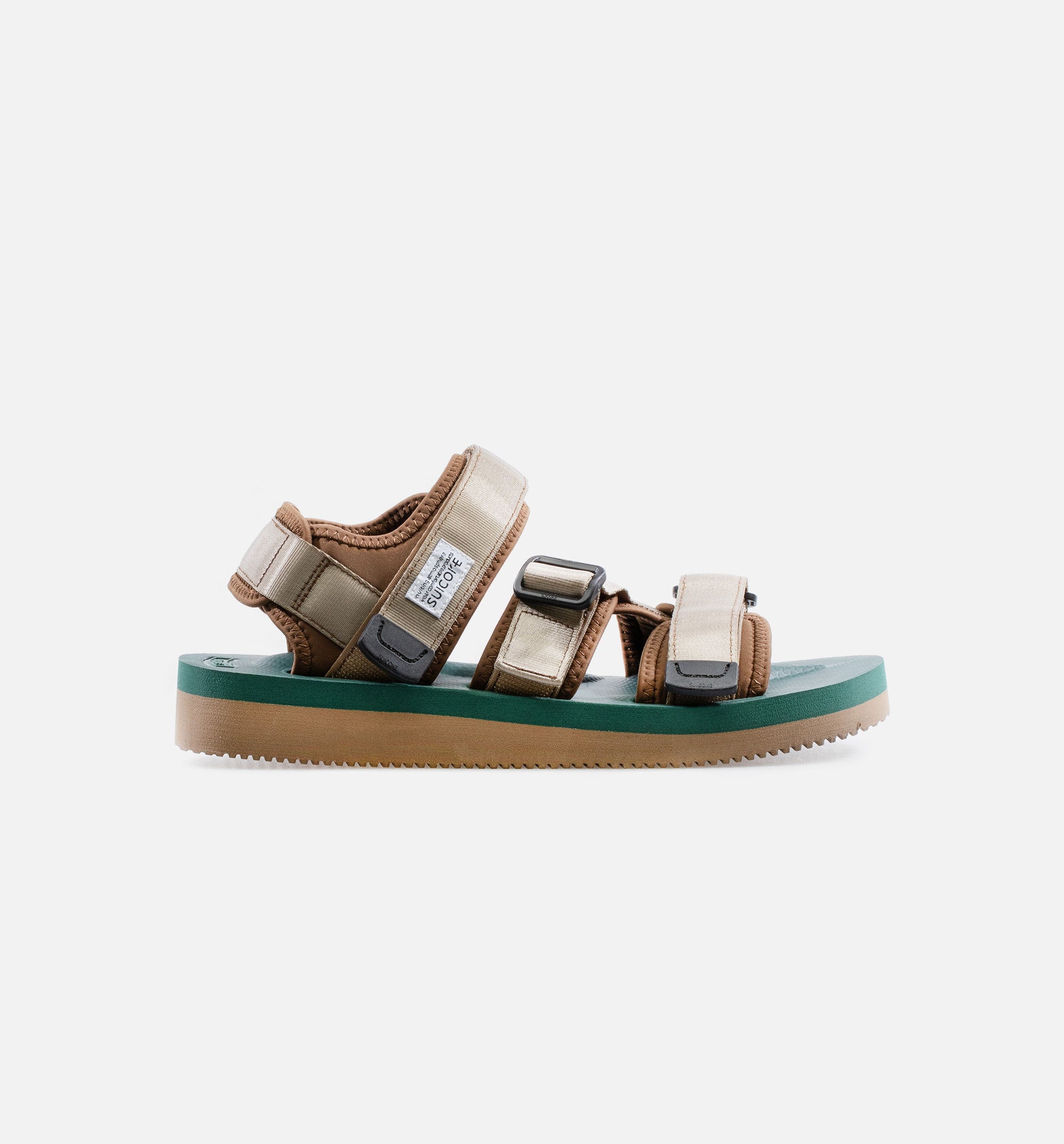 Kisee-V Mens Sandals - Green/Tan、mySite、dreamappss
